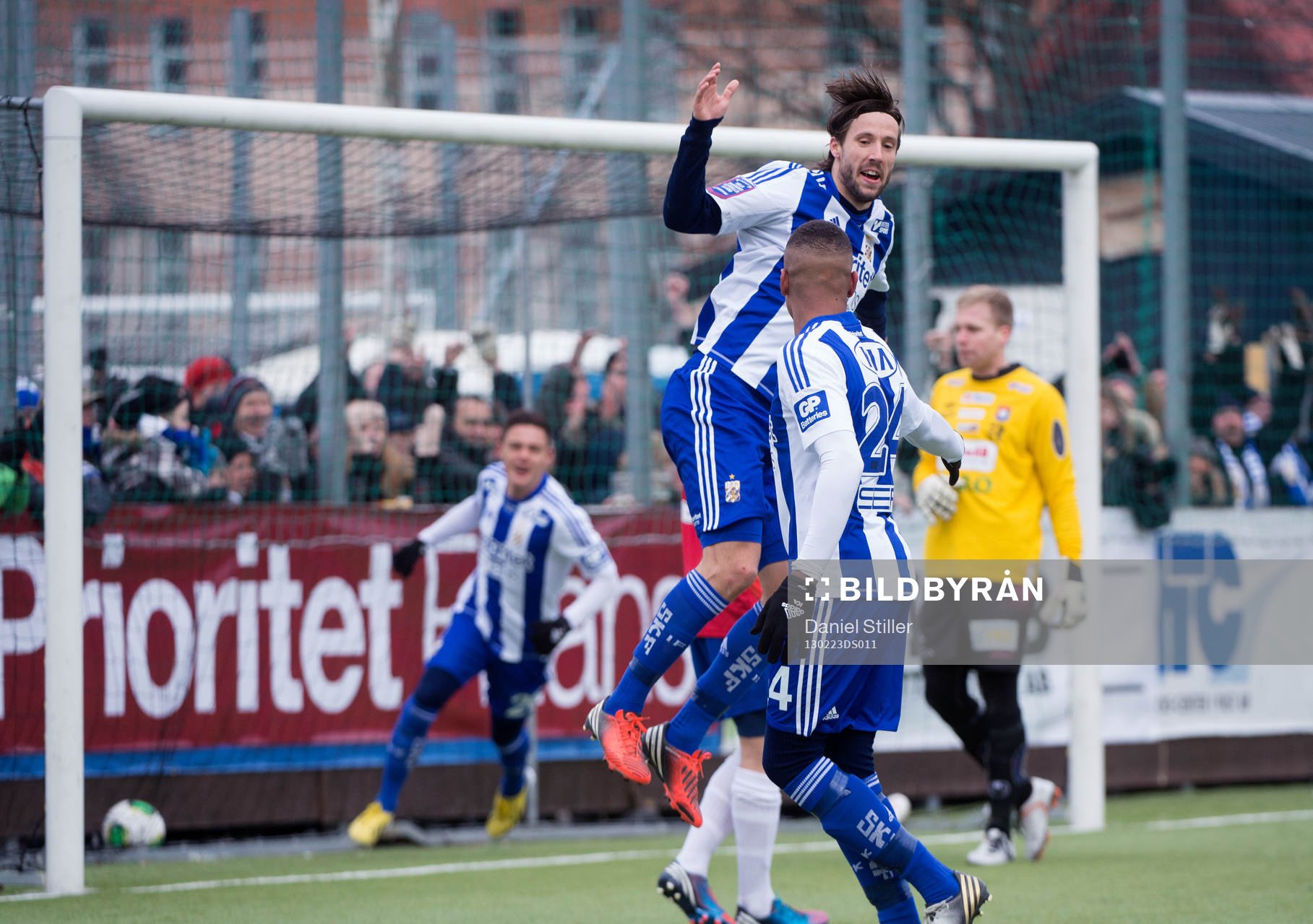Mattias Bjärsmyr gör 1-0 för IFK Göteborg