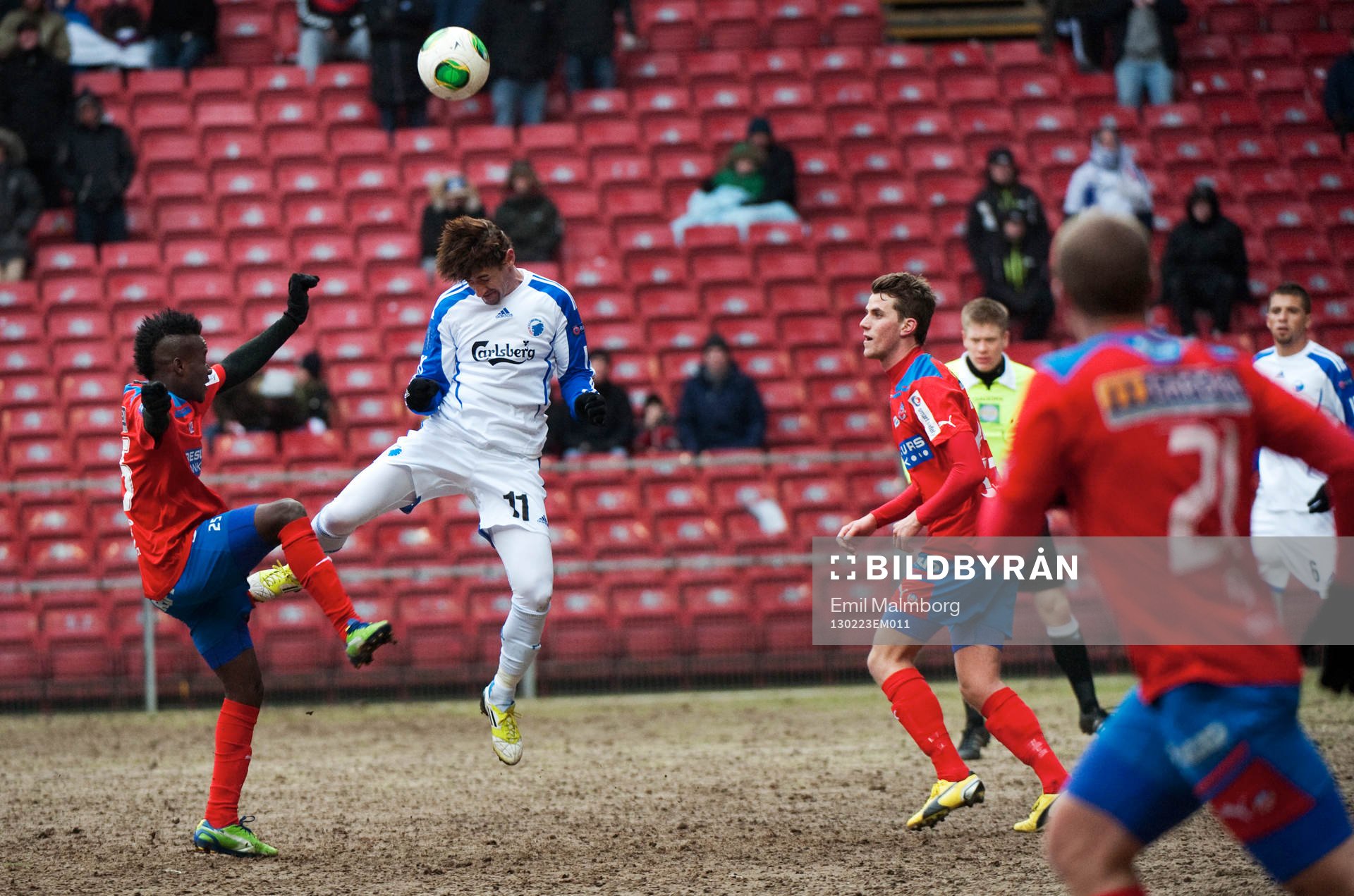David Accam, Helsingborg och Cesar Santin, Köpenhamn