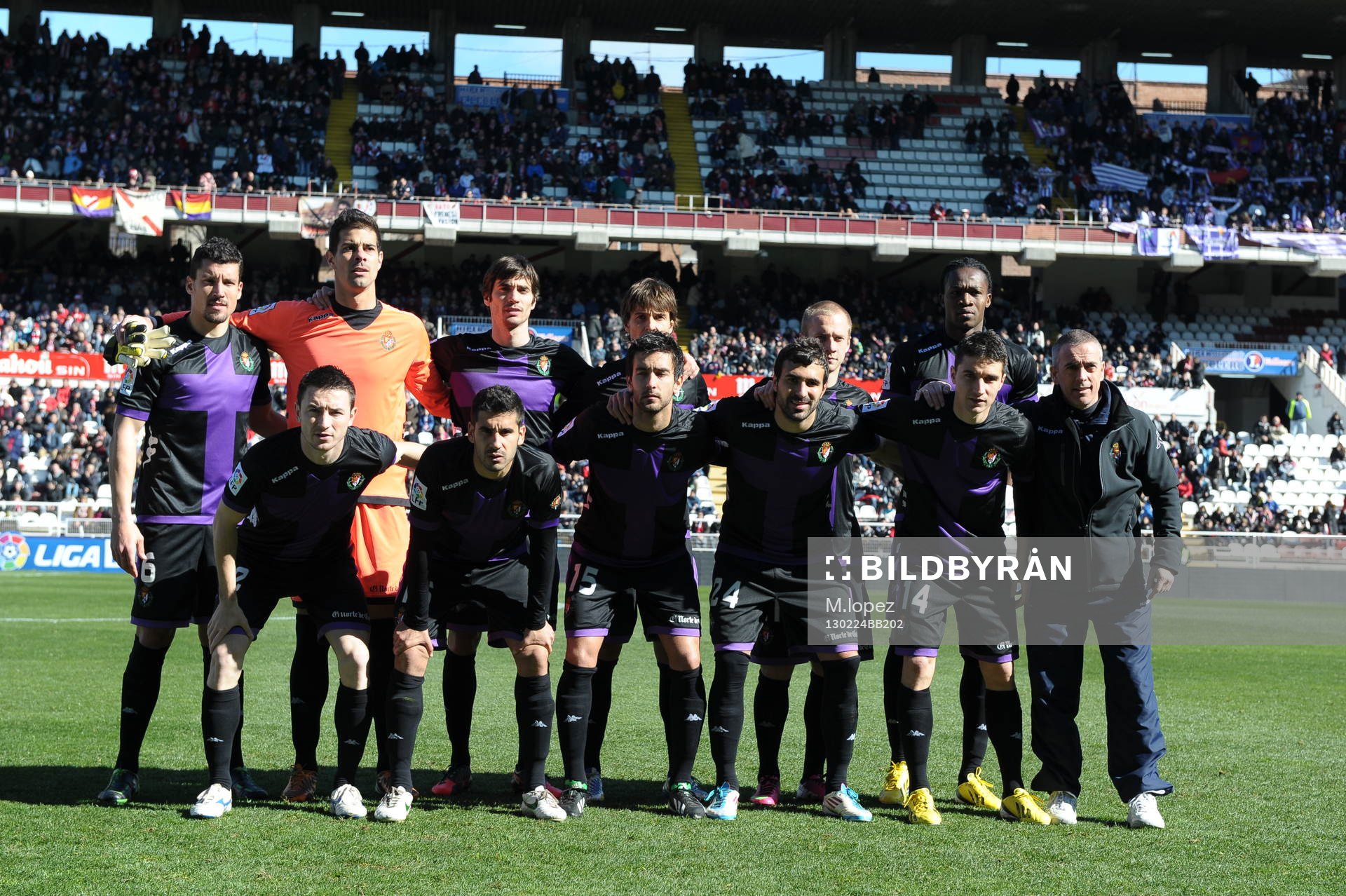 during Rayo Vallecano - Real Valladolid round 25 league