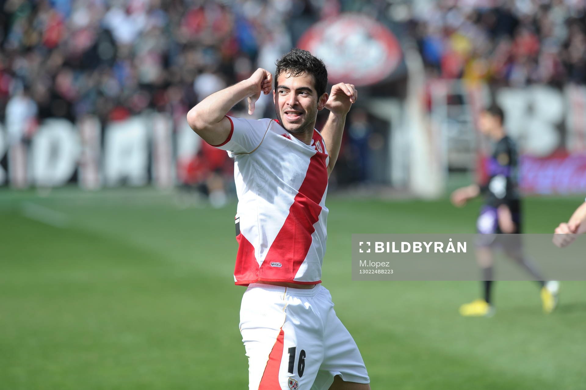 goal player Rayo Vallecano defense Amat (13)