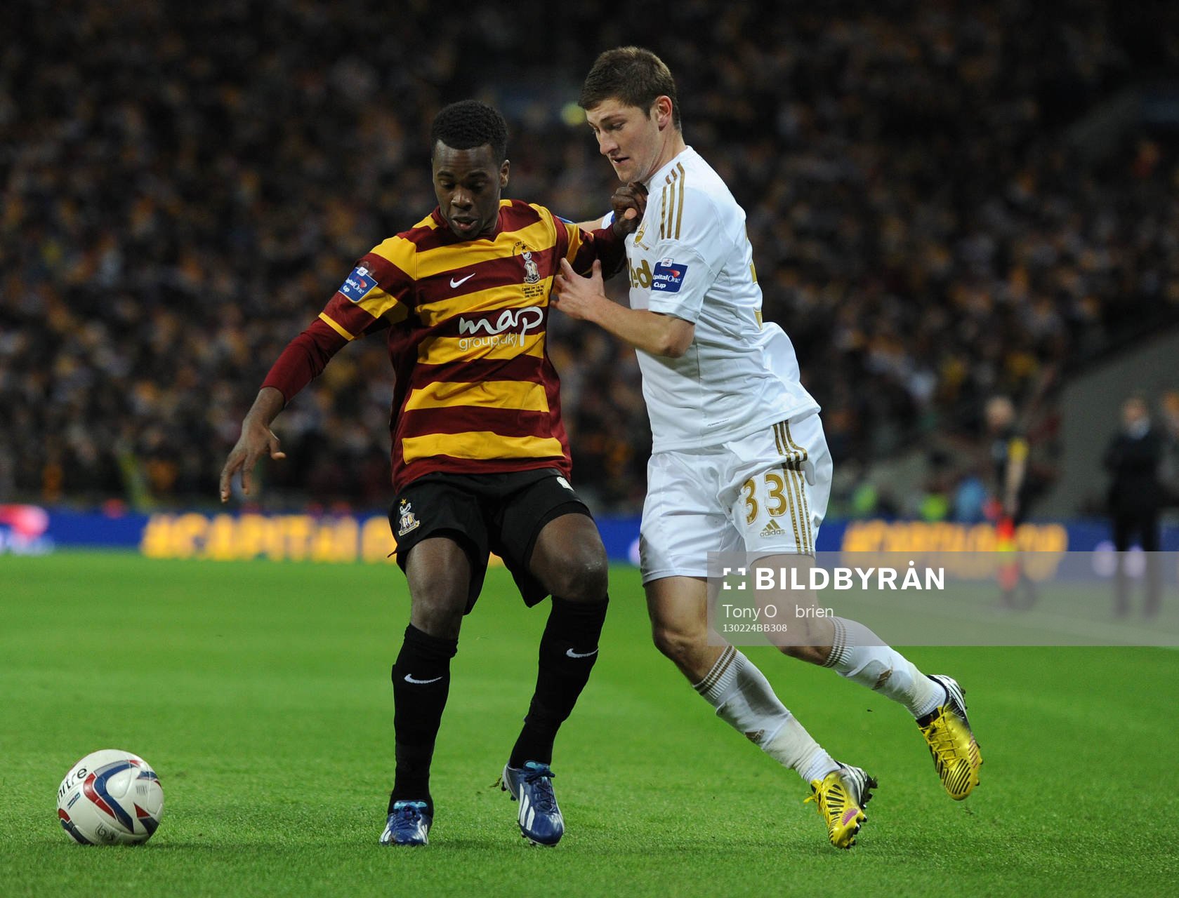 Football - Bradford City v Swansea City - Capital One Cup