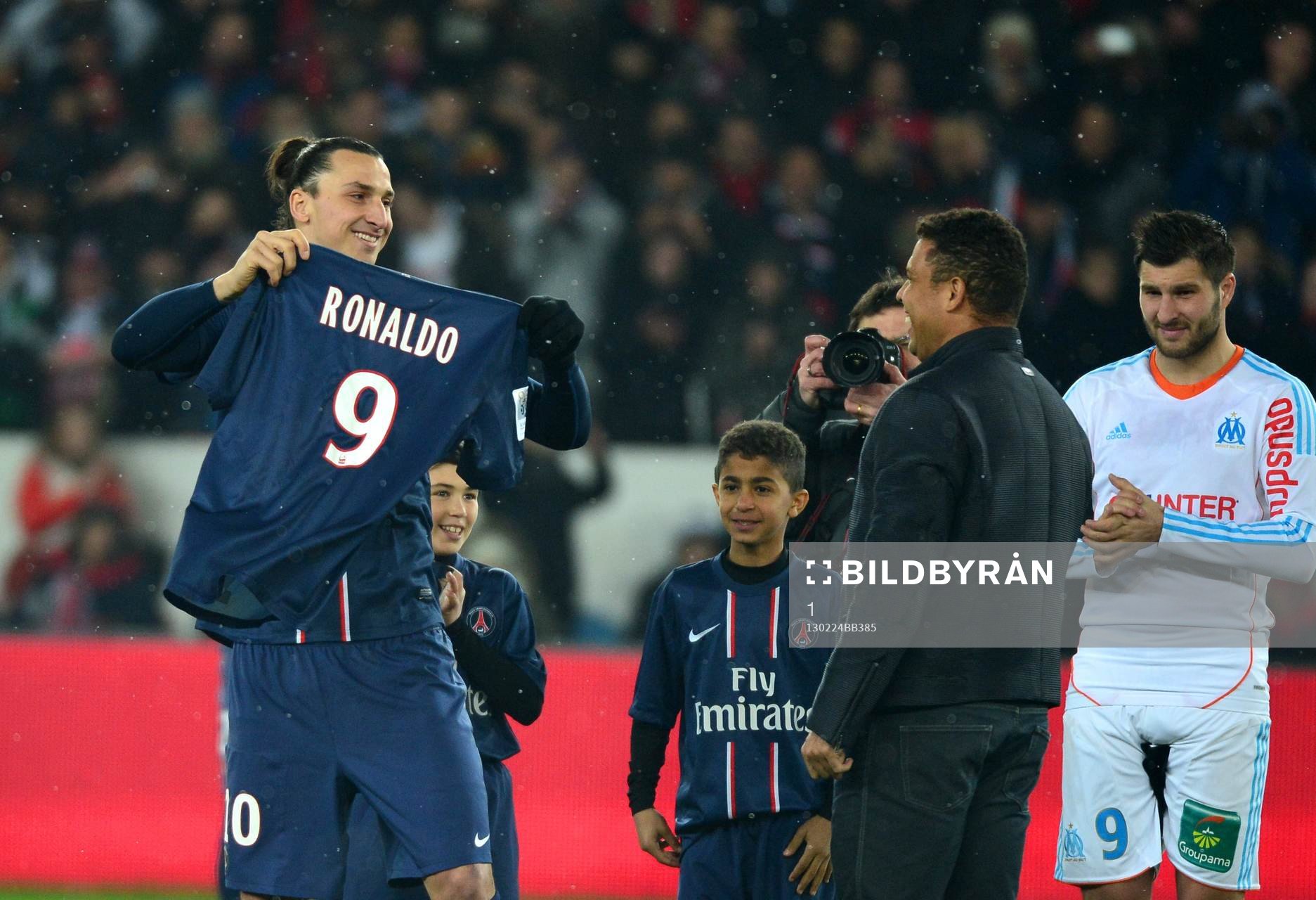 Zlatan IBRAHIMOVIC / RONALDO - 24.02.2013 - Paris Saint
