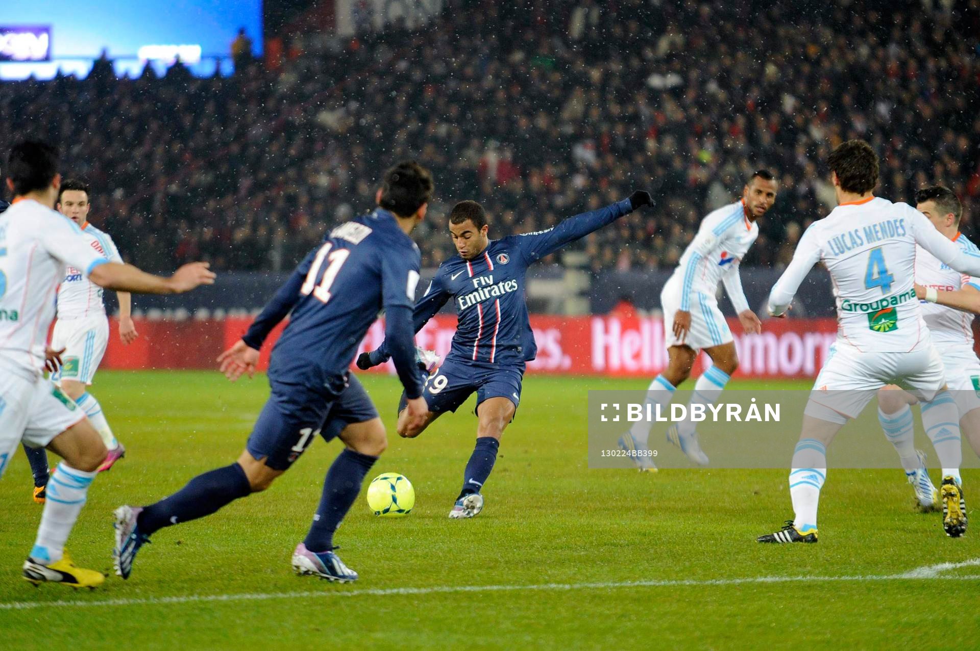 Goal Lucas MOURA - 24.02.2013 - Paris Saint Germain /