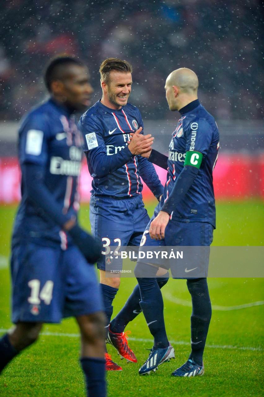 David BECKHAM / Christophe JALLET - 24.02.2013 - Paris