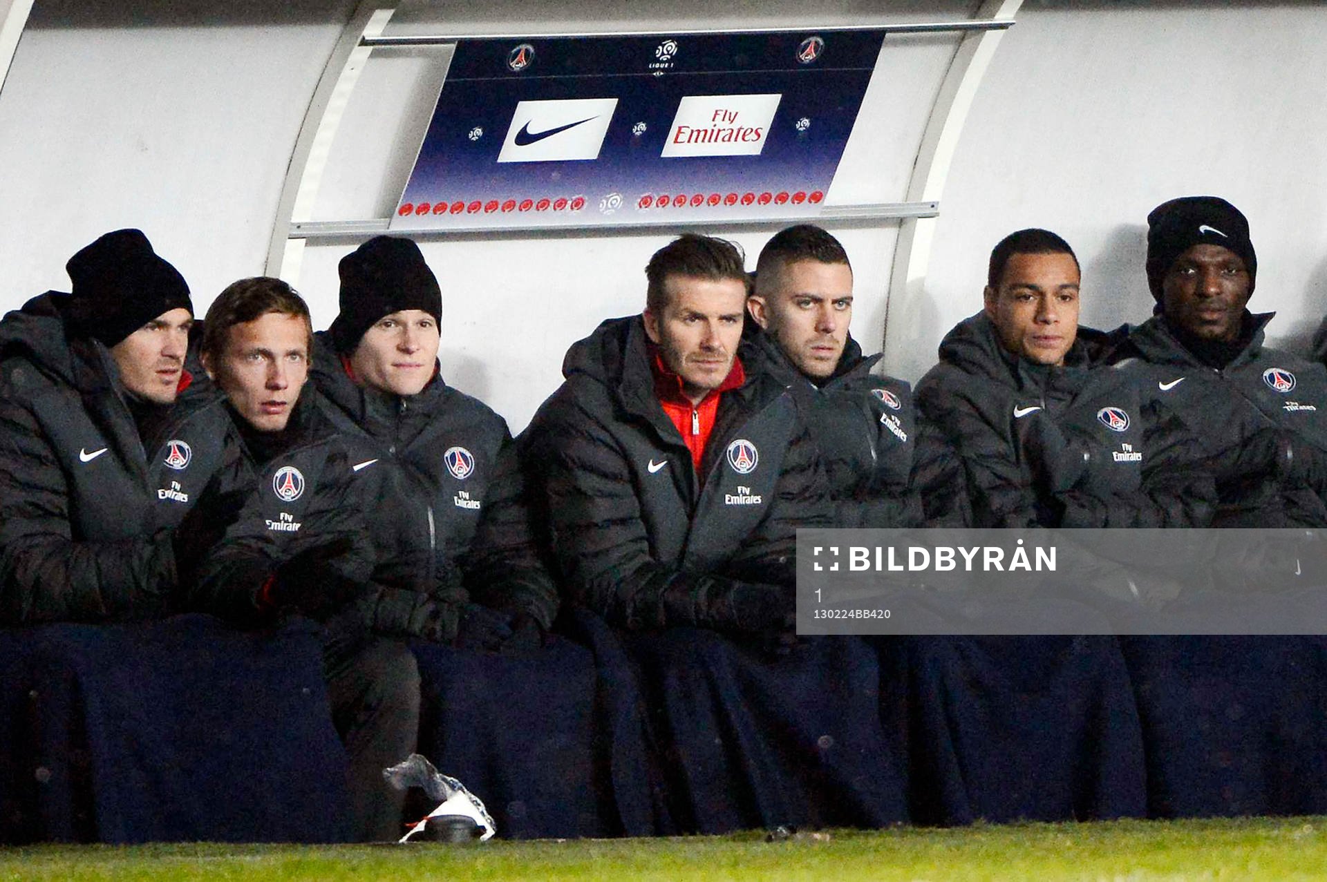 David BECKHAM - 24.02.2013 - Paris Saint Germain /