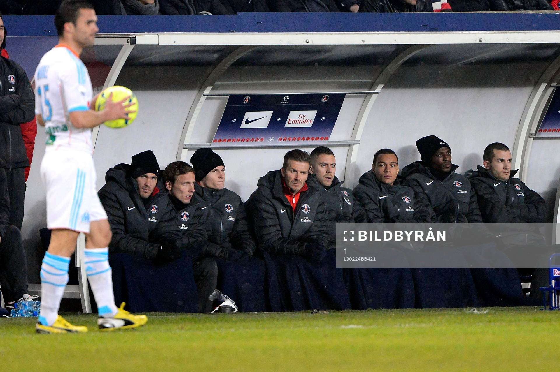 David BECKHAM - 24.02.2013 - Paris Saint Germain /