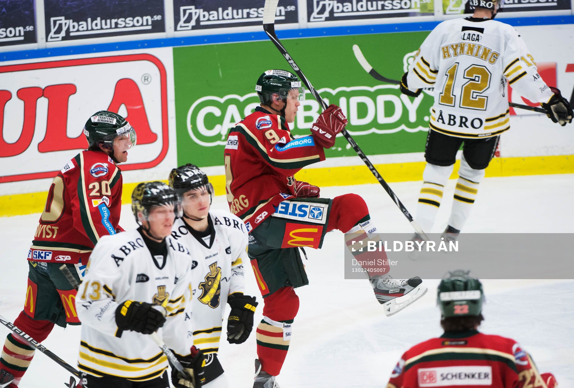 Magnus Kahnberg, Frölunda, gör 4-1