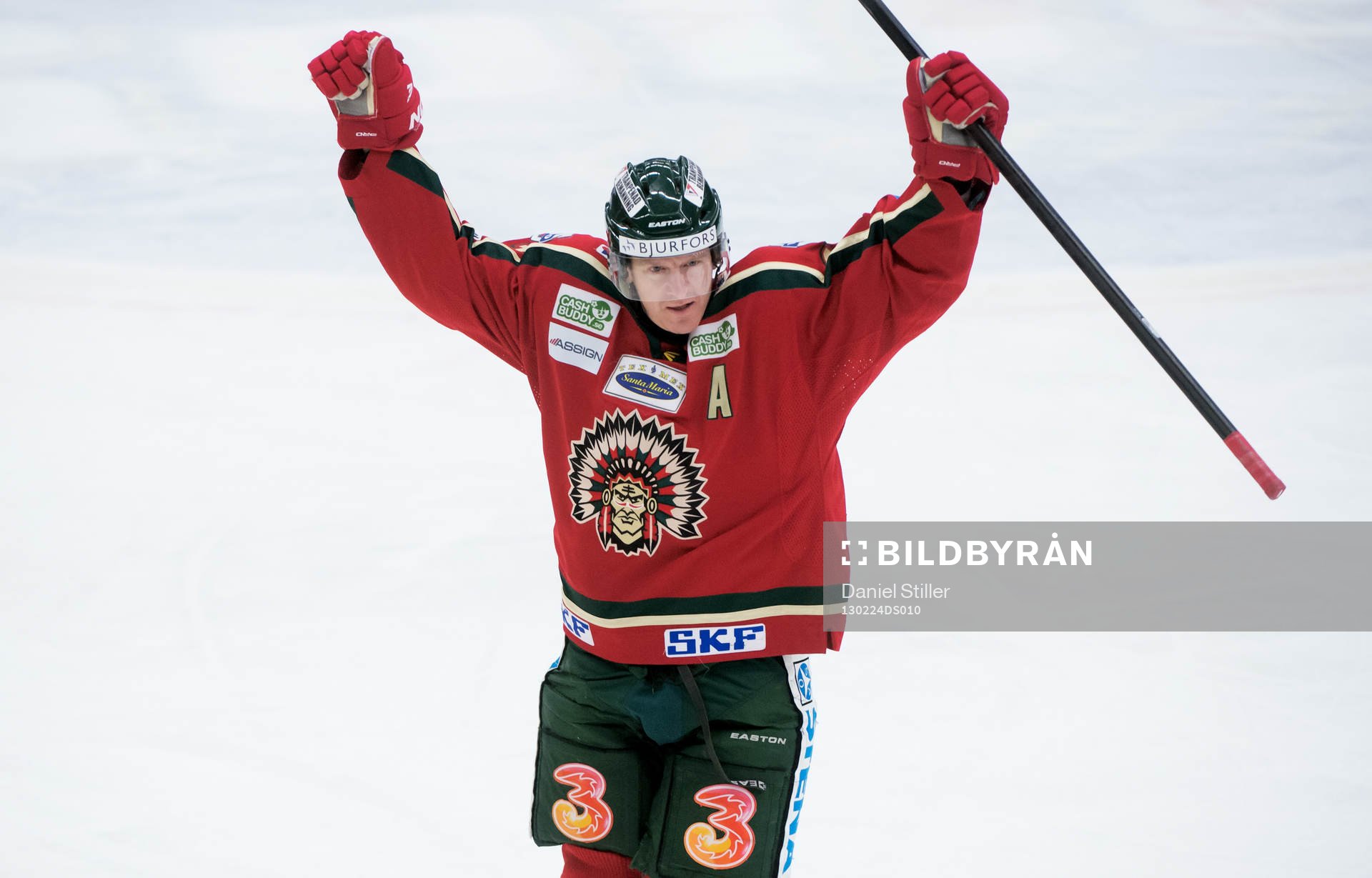 Per-Johan Axelsson gör 5-2 för Frölunda