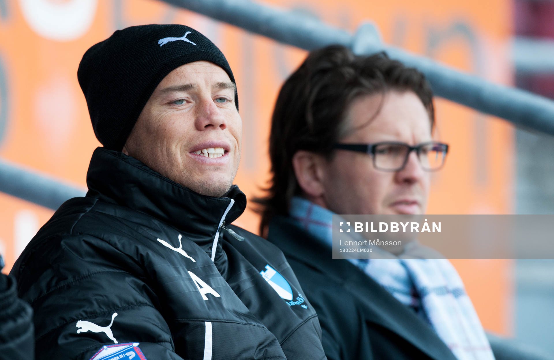 Daniel Andersson och Rikard Norling, tränare, Malmö