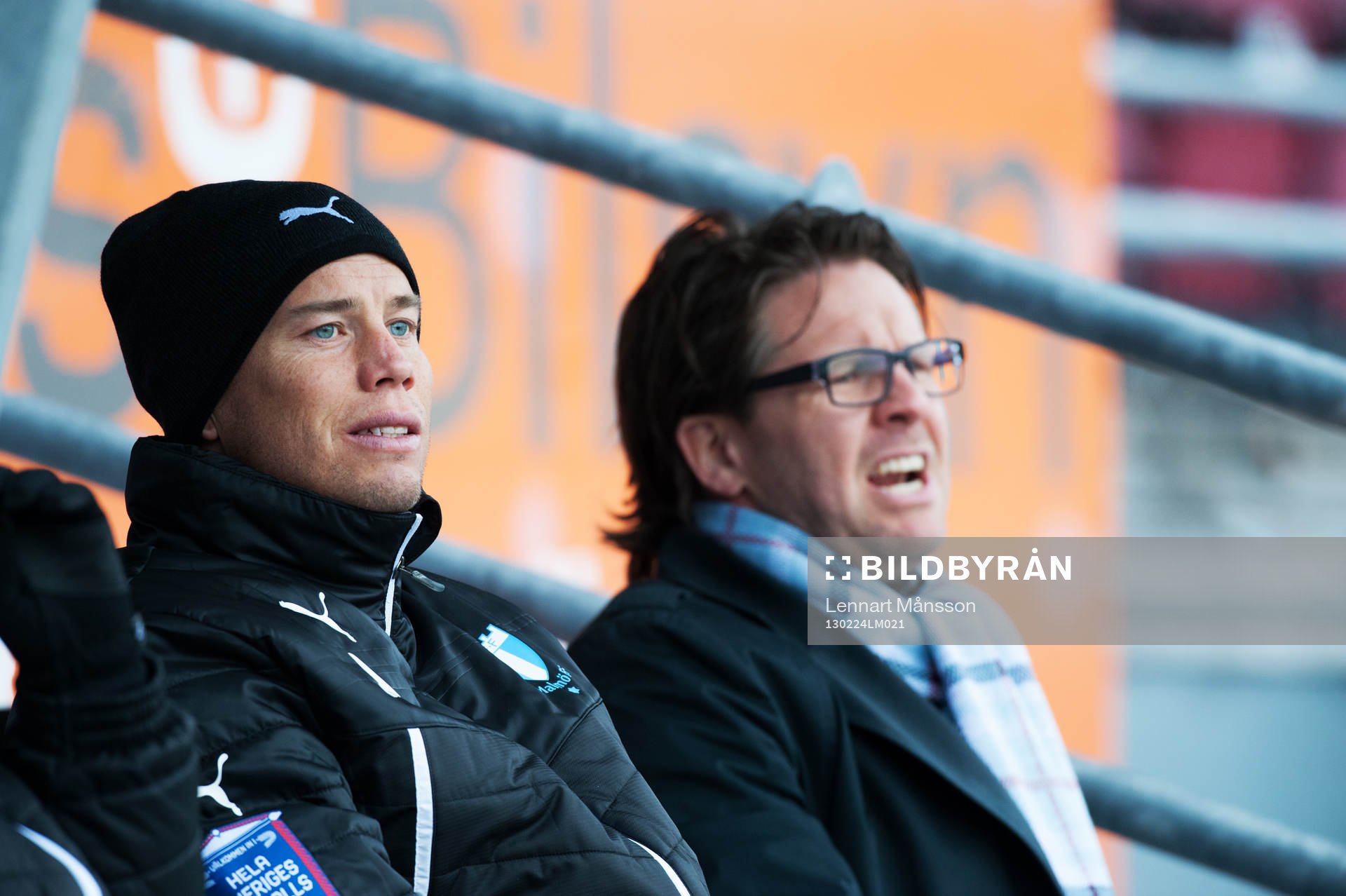 Daniel Andersson och Rikard Norling, tränare, Malmö