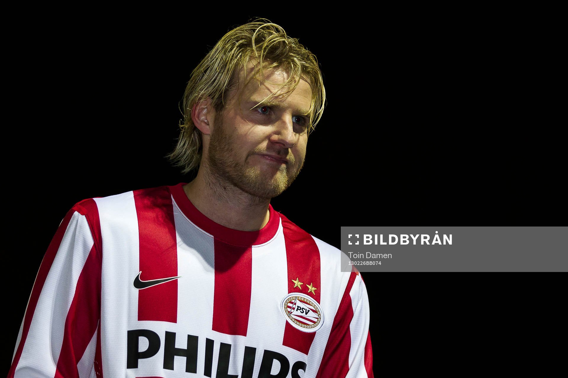 EINDHOVEN - Ola Toivonen speelt met de beloften tegen jong