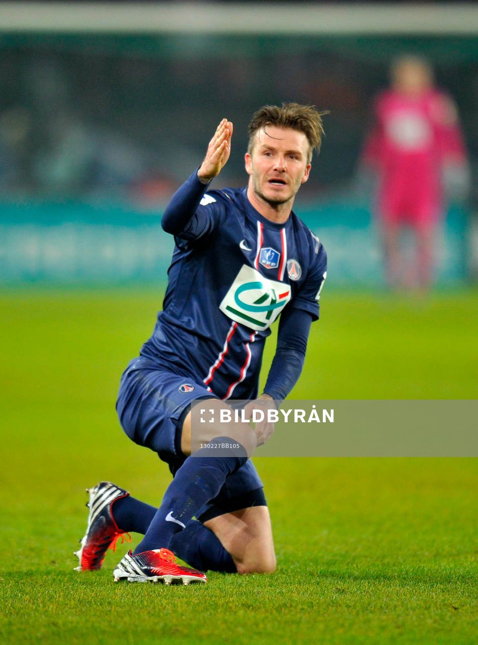 David BECKHAM - 27.02.2013 - Paris Saint Germain /