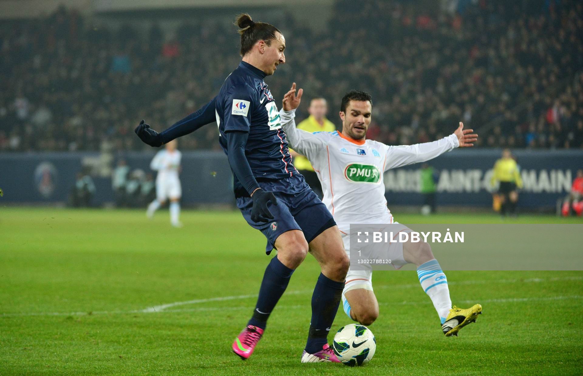 Goal Zlatan IBRAHIMOVIC / Jeremy MOREL - 27.02.2013 - Paris
