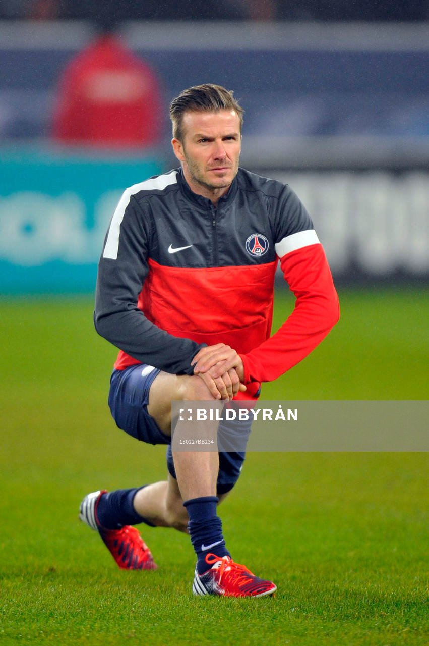 David BECKHAM  - 27.02.2013 - PSG / OM - 8eme de finale -