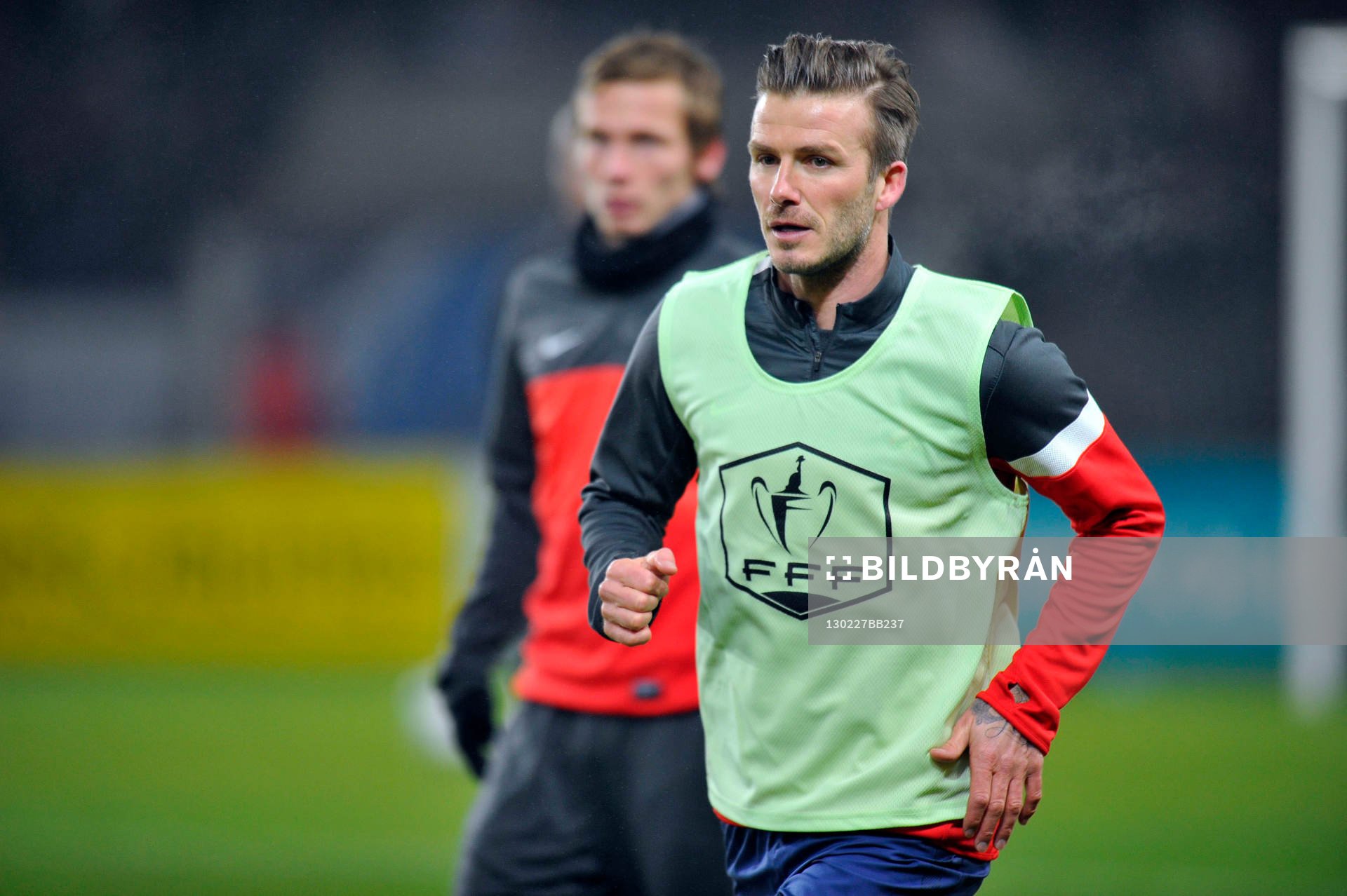 David BECKHAM  - 27.02.2013 - PSG / OM - 8eme de finale -