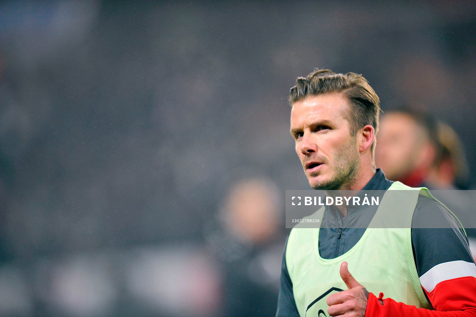 David BECKHAM  - 27.02.2013 - PSG / OM - 8eme de finale -