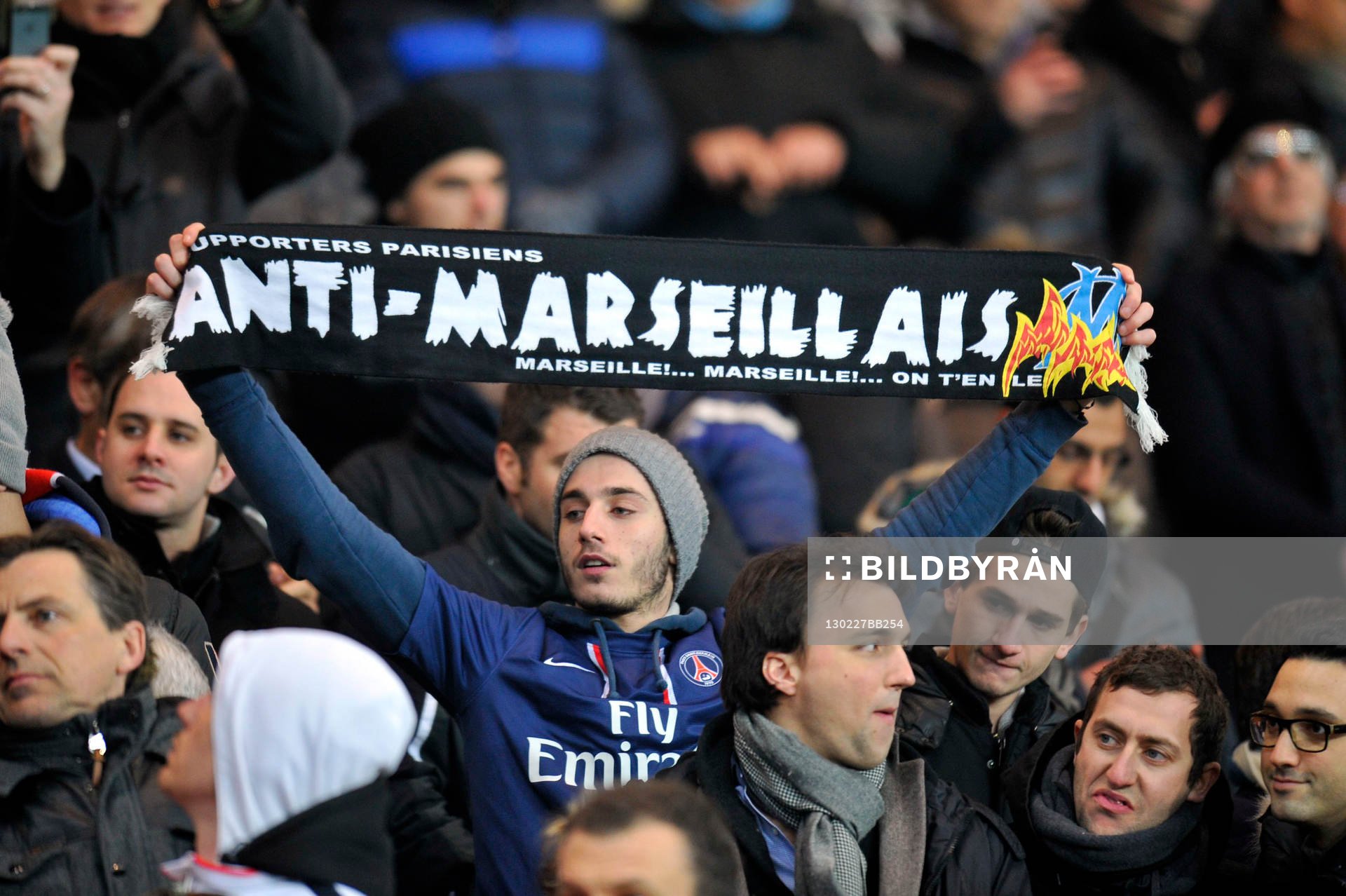 Supporters PSG - 27.02.2013 - PSG / OM - 8eme de finale -