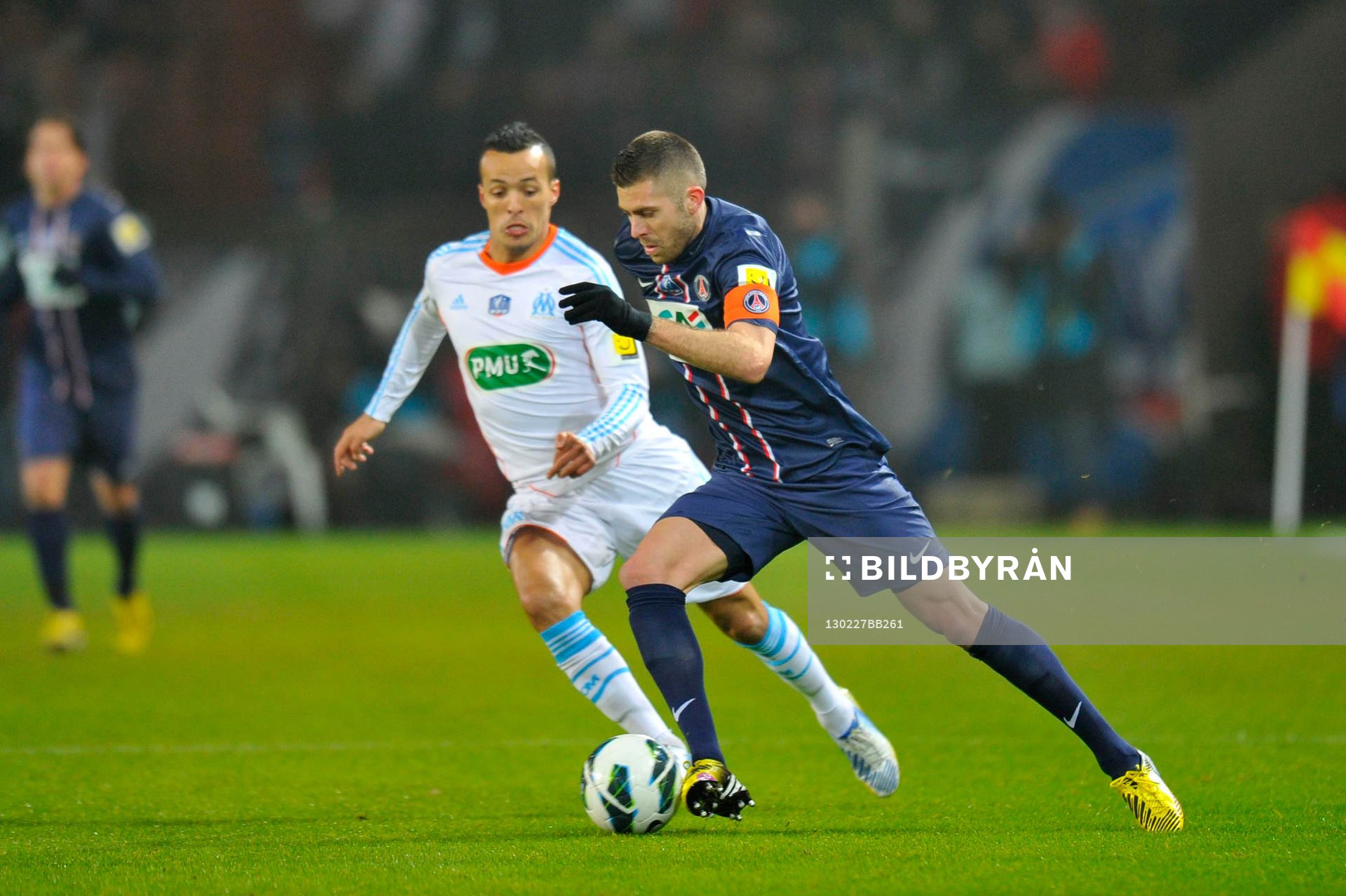 Foued KADIR / Jeremy MENEZ - 27.02.2013 - PSG / OM - 8eme