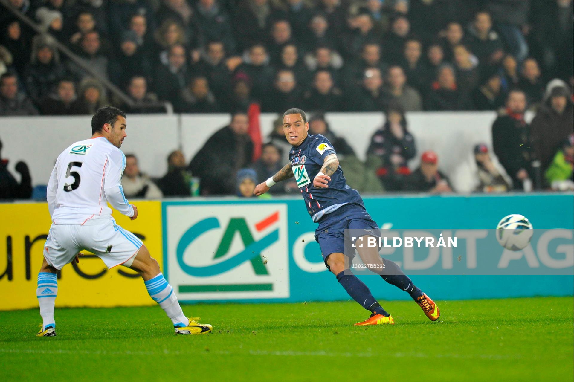 Gregory VAN DER WIEL - 27.02.2013 - PSG / OM - 8eme de