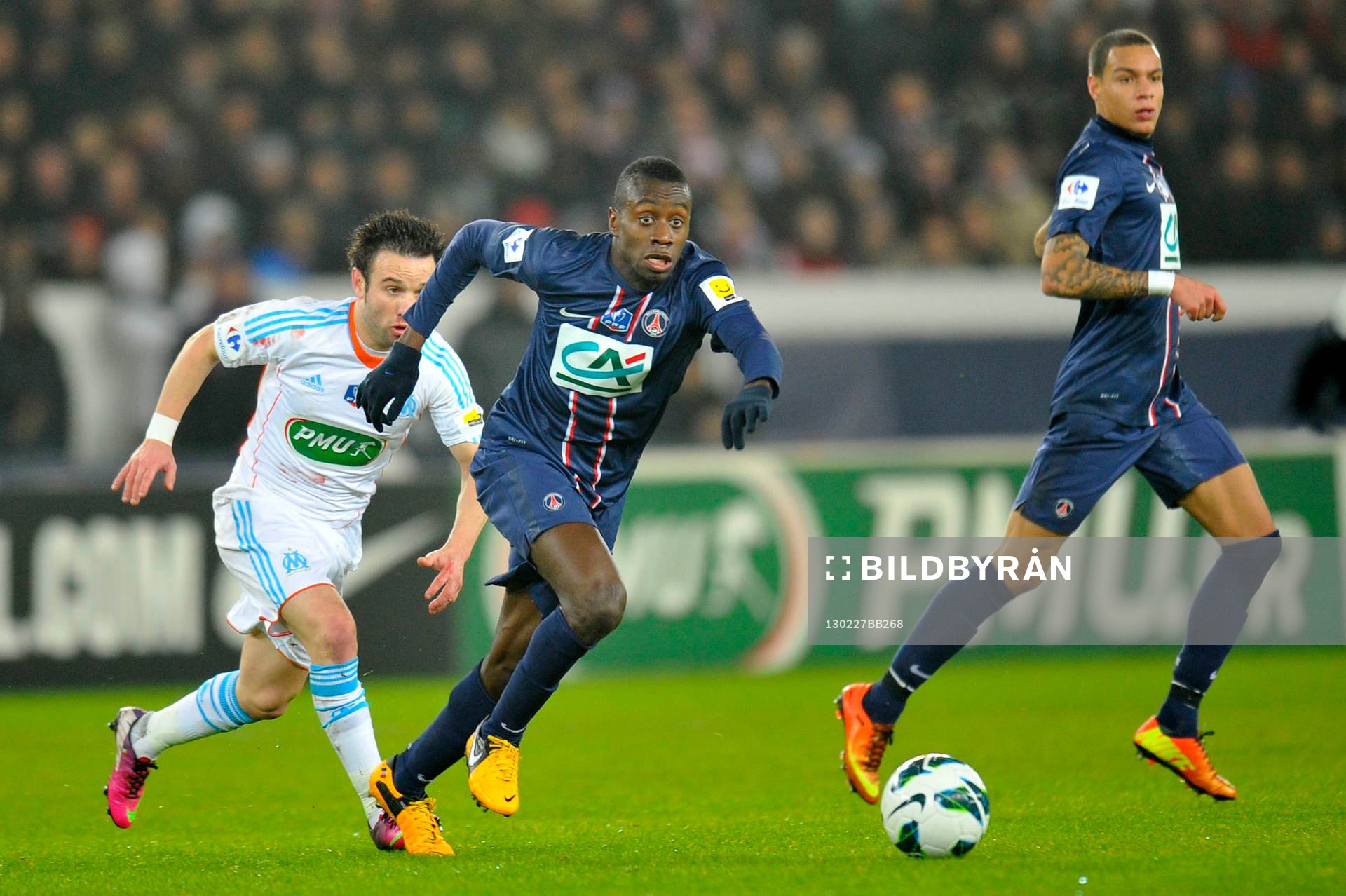 Blaise MATUIDI - 27.02.2013 - PSG / OM - 8eme de finale -