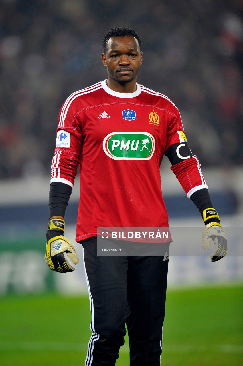 Steve MANDANDA - 27.02.2013 - PSG / OM - 8eme de finale -