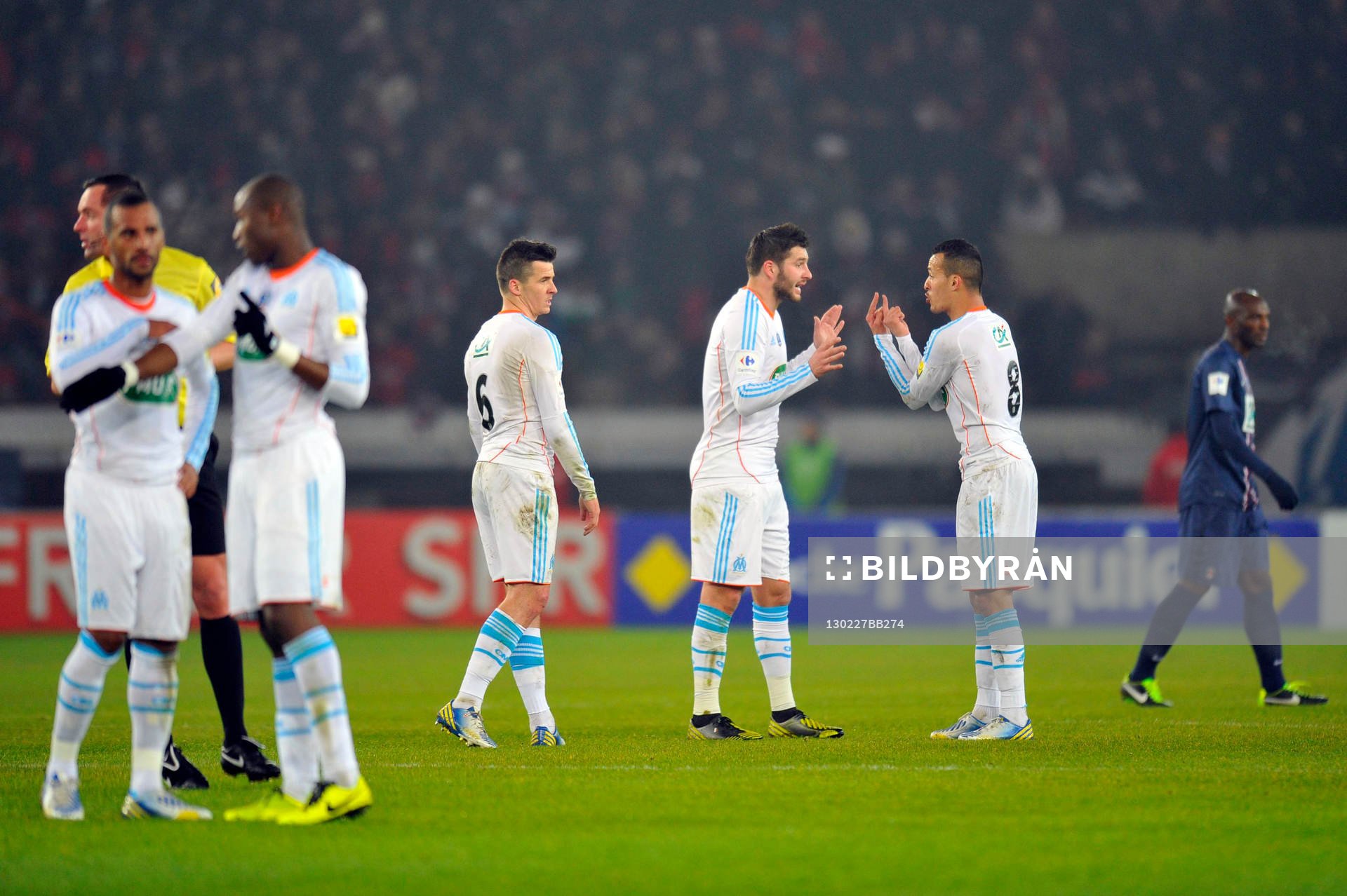 Andre Pierre GIGNAC / Foued KADIR - 27.02.2013 - PSG / OM -
