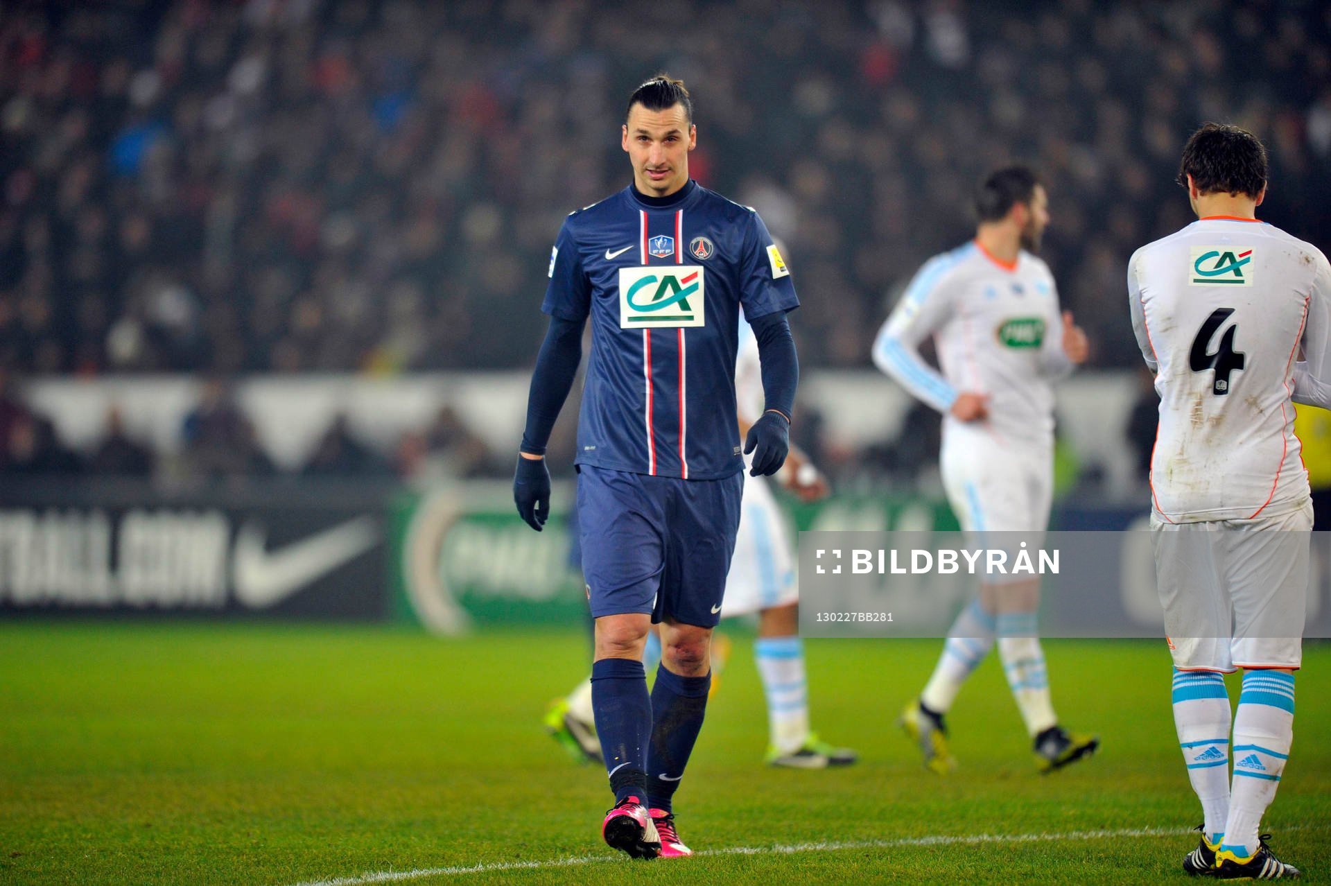 Zlatan IBRAHIMOVIC - 27.02.2013 - PSG / OM - 8eme de finale