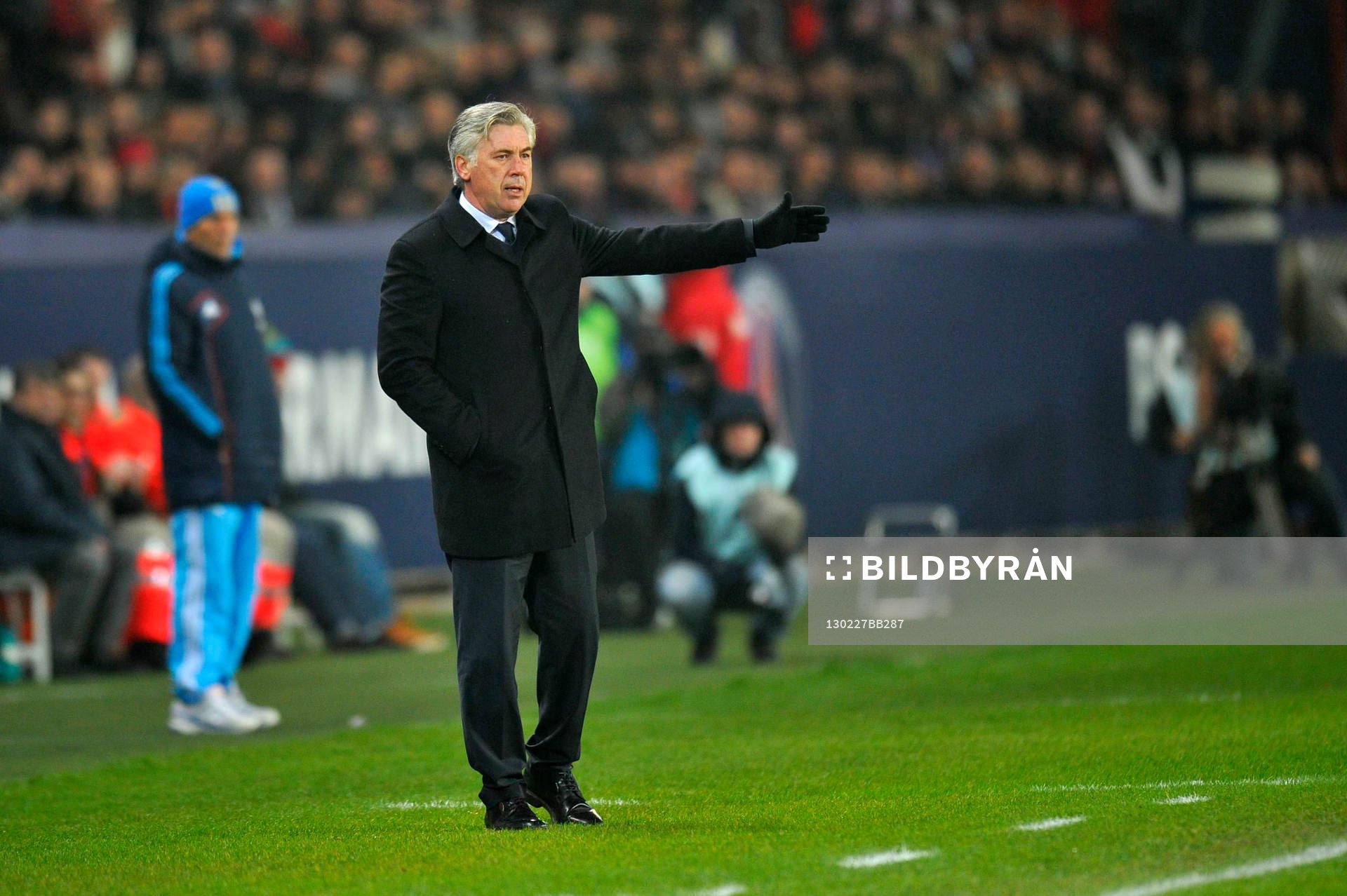 Carlo ANCELOTTI  - 27.02.2013 - PSG / OM - 8eme de finale -