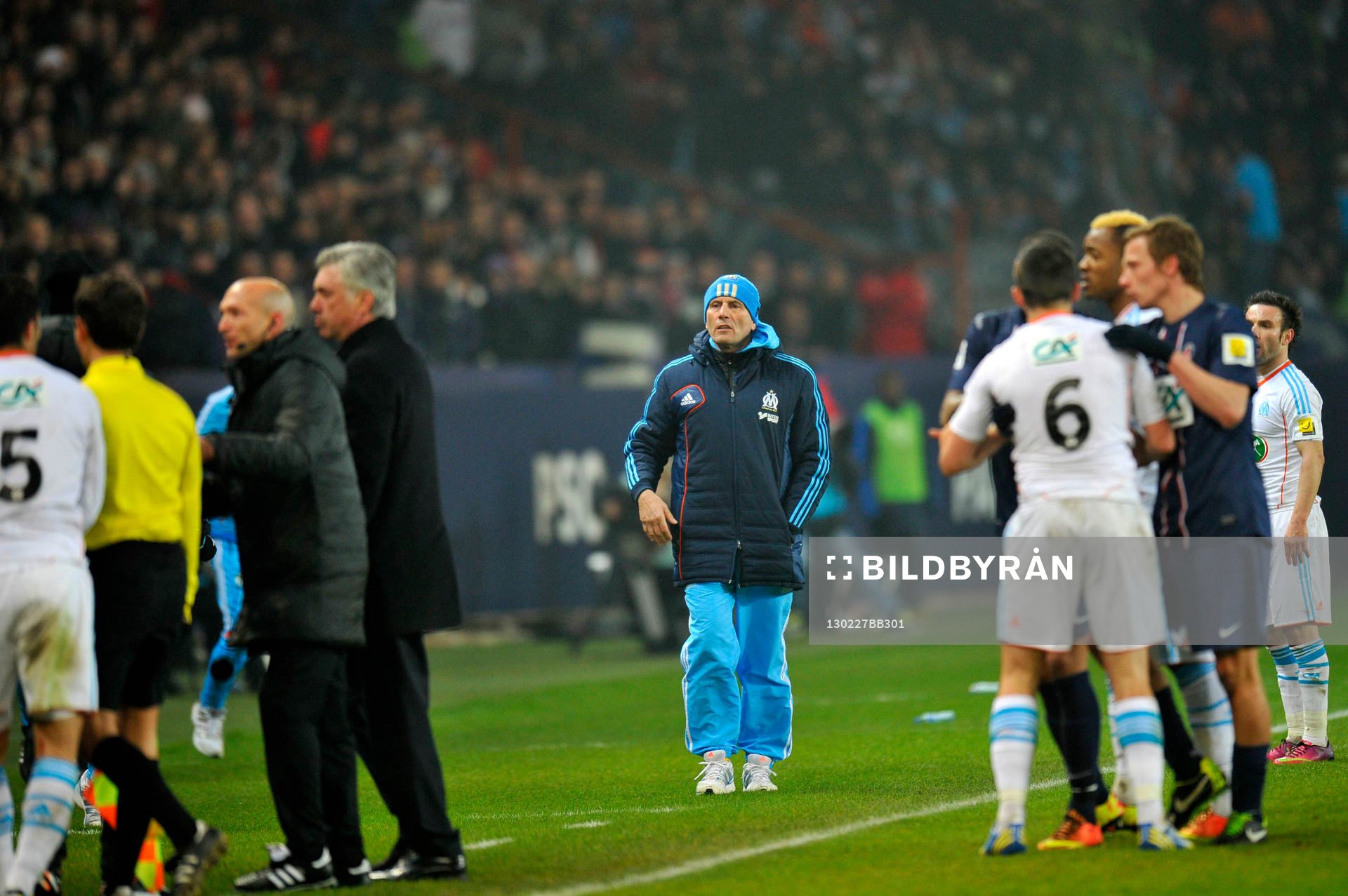Elie BAUP - 27.02.2013 - PSG / OM - 8eme de finale - Coupe