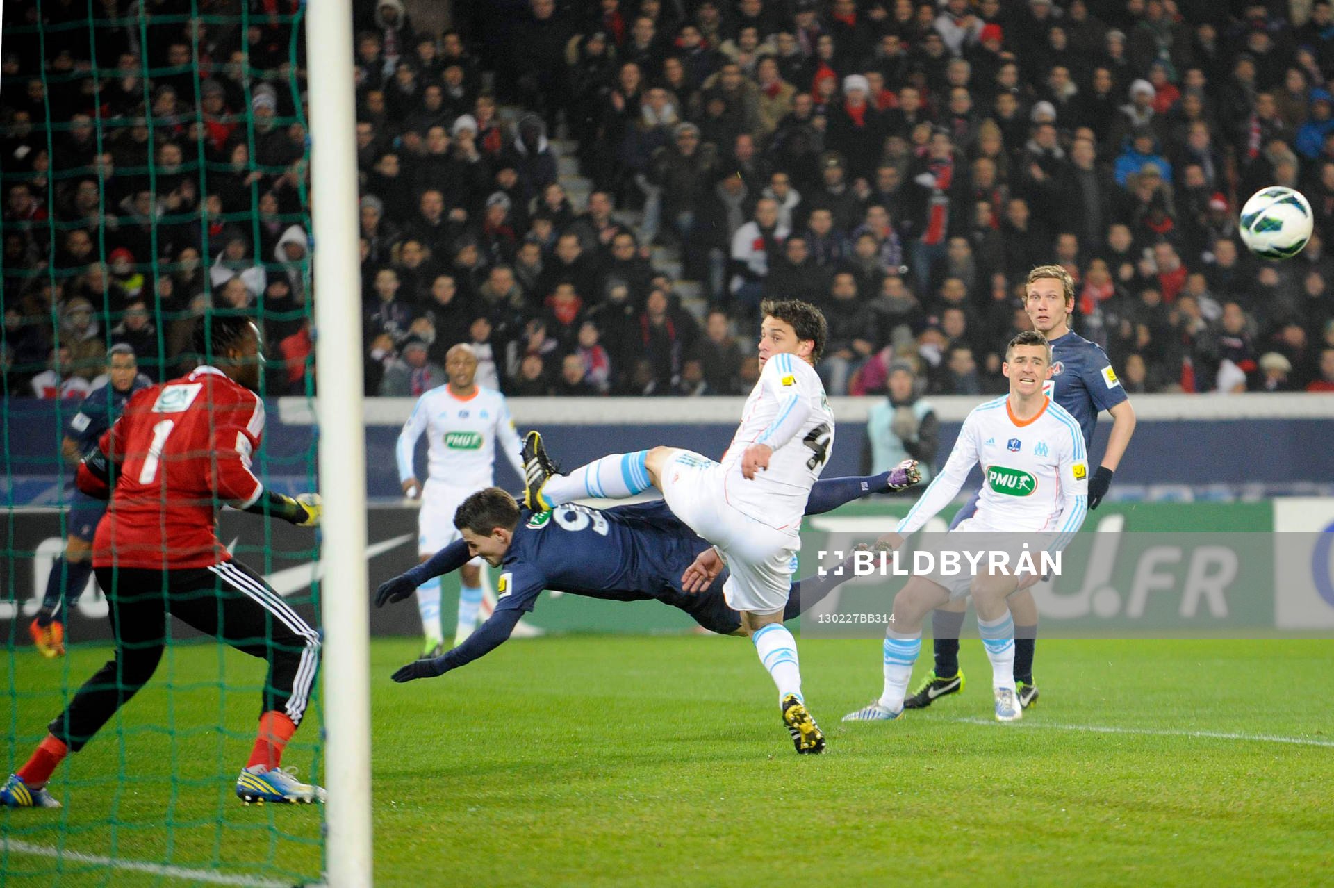 Kevin GAMEIRO - 27.02.2013 - PSG / OM - 8eme de finale -