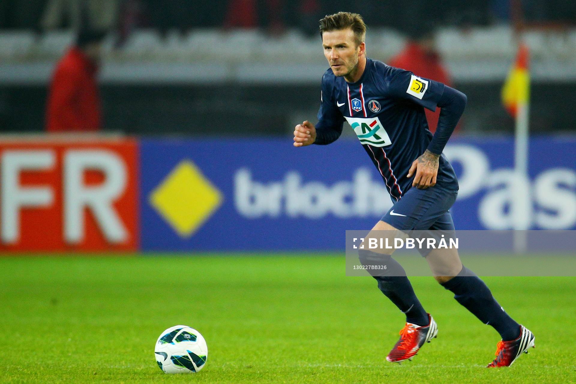 David BECKHAM - 27.02.2013 - PSG / OM - 8eme de finale -