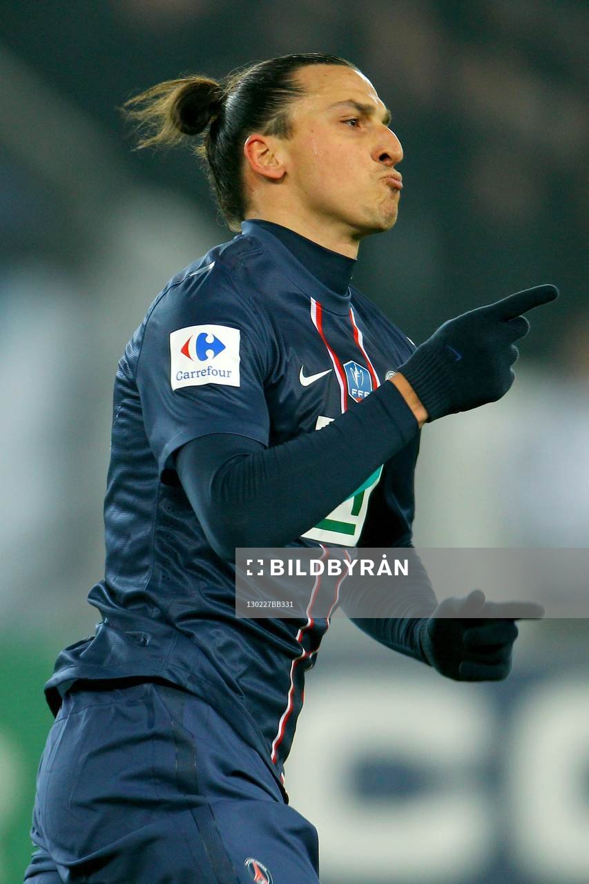 Zlatan IBRAHIMOVIC - 27.02.2013 - PSG / OM - 8eme de finale