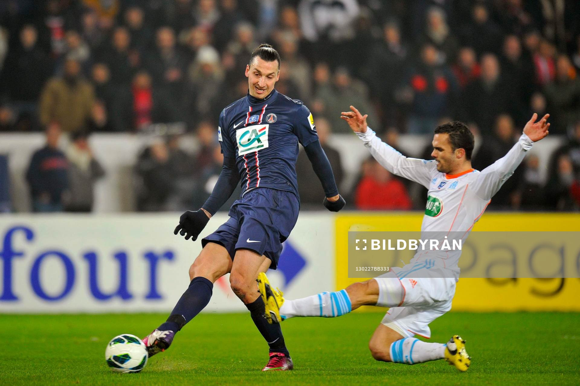 Goal Zlatan IBRAHIMOVIC / Jeremy MOREL - 27.02.2013 - Paris