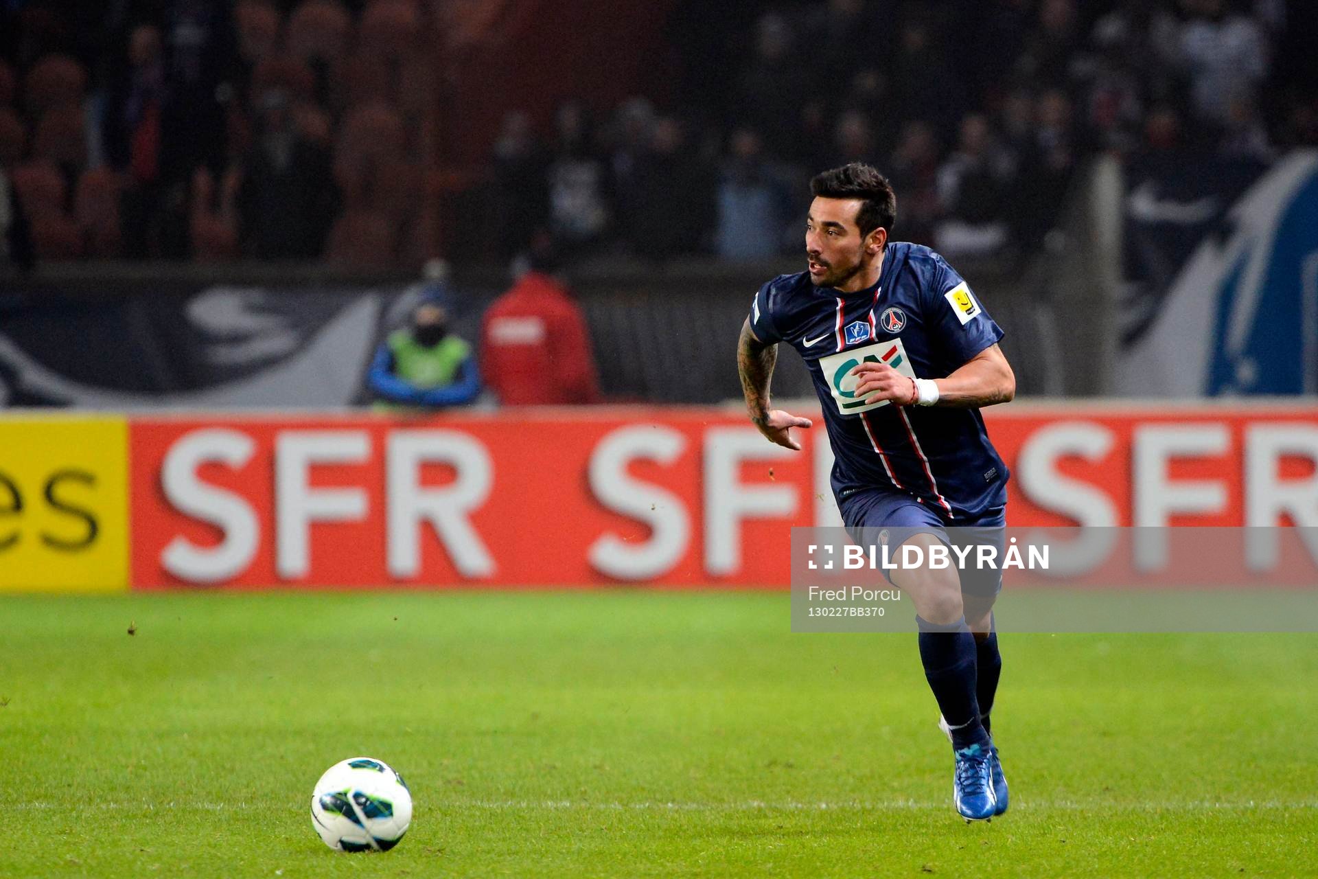 Ezequiel LAVEZZI - 27.02.2013 - Paris Saint Germain /