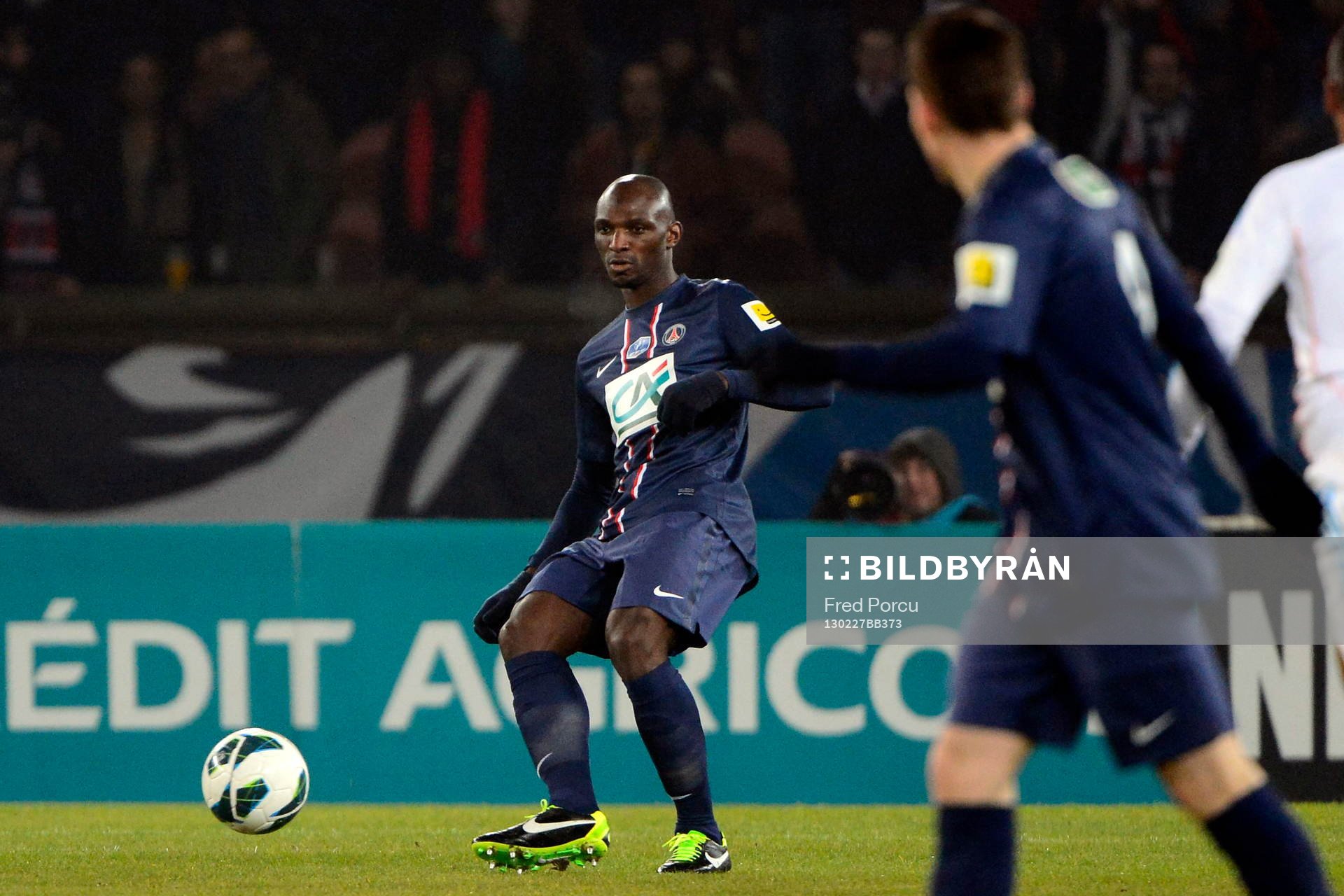 David BECKHAM / Zoumana CAMARA - 27.02.2013 - Paris Saint