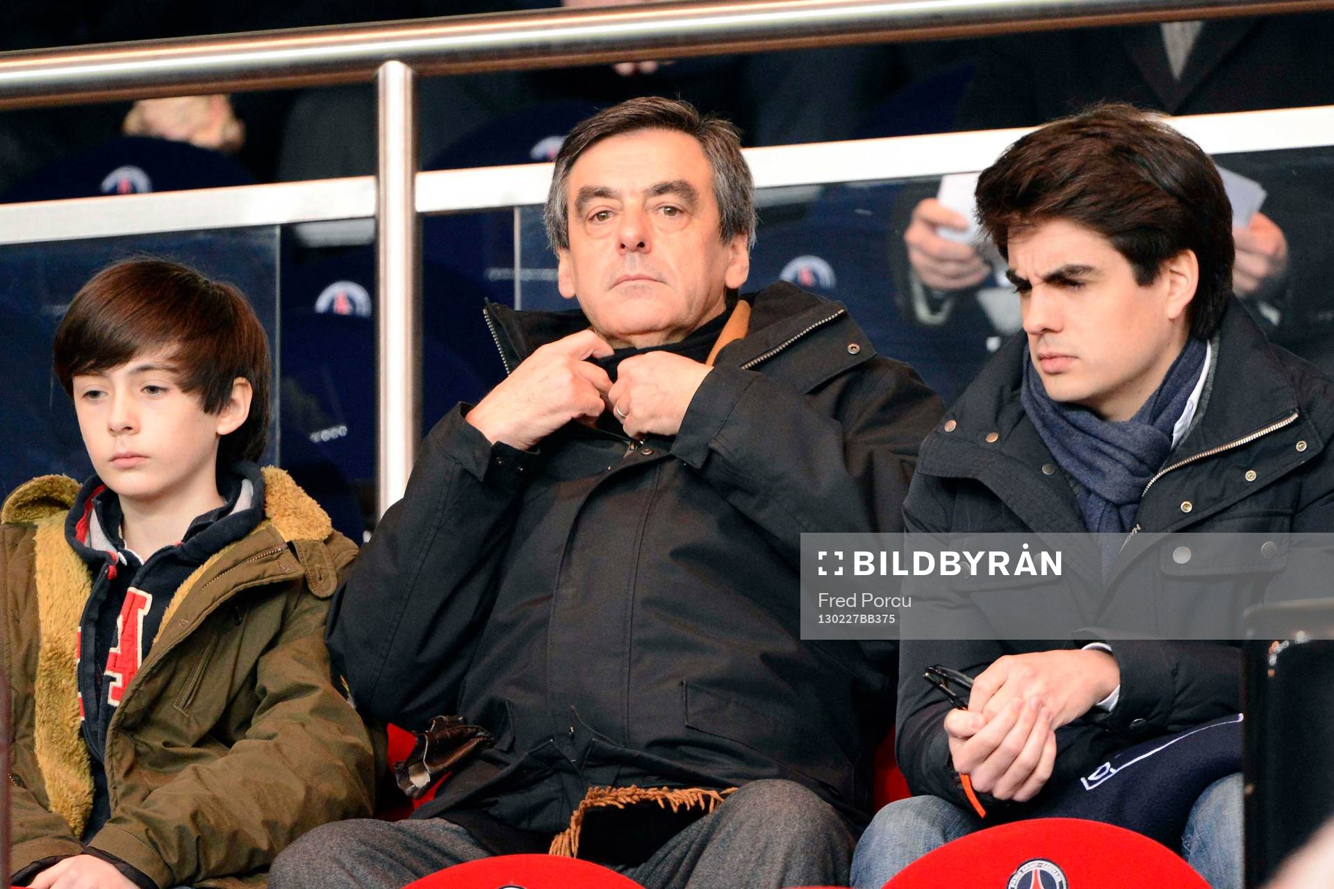 Francois FILLON - 27.02.2013 - Paris Saint Germain /