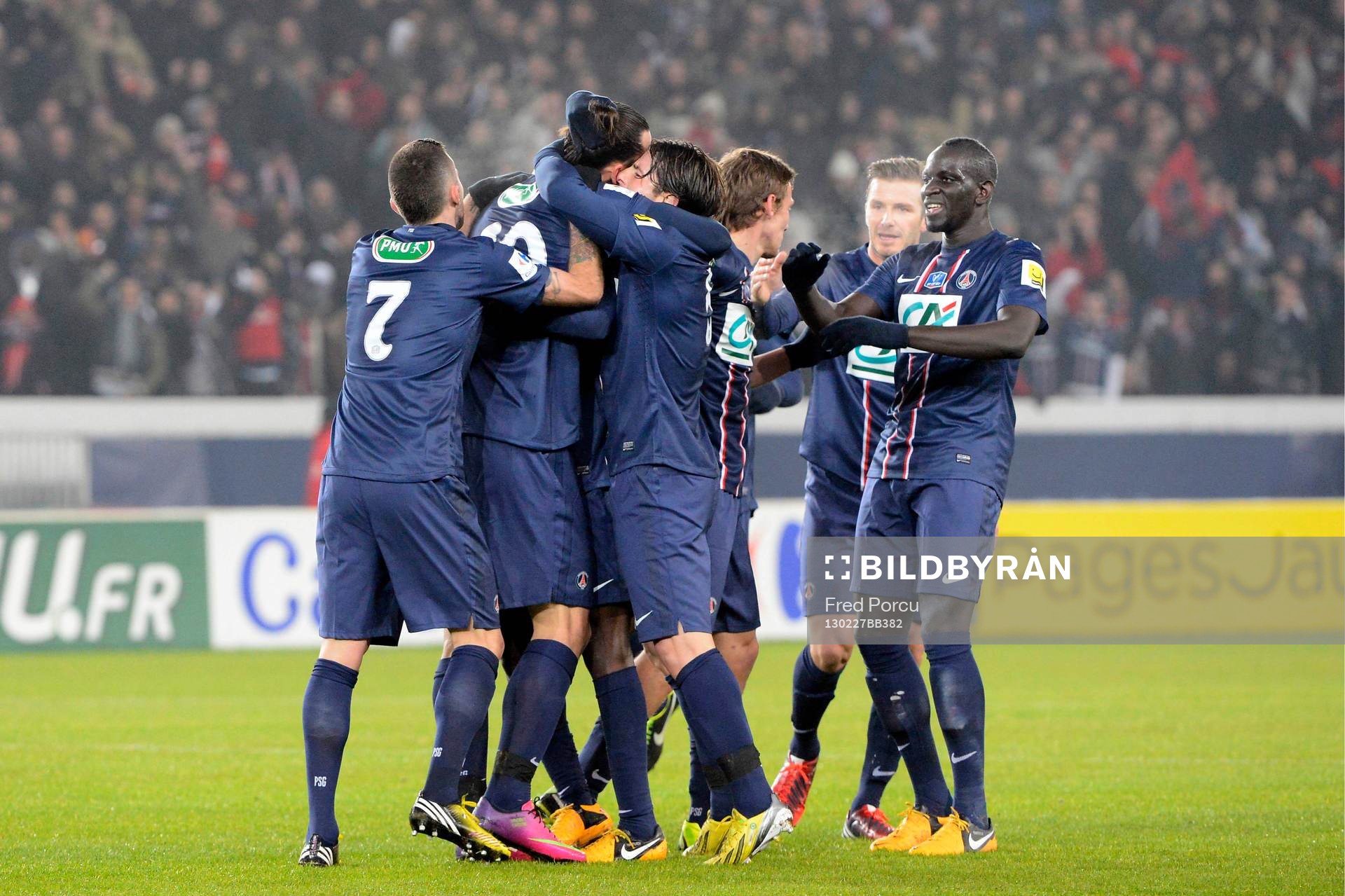 Joie Groupe Paris Saint Germain - Mamadou SACKHO -