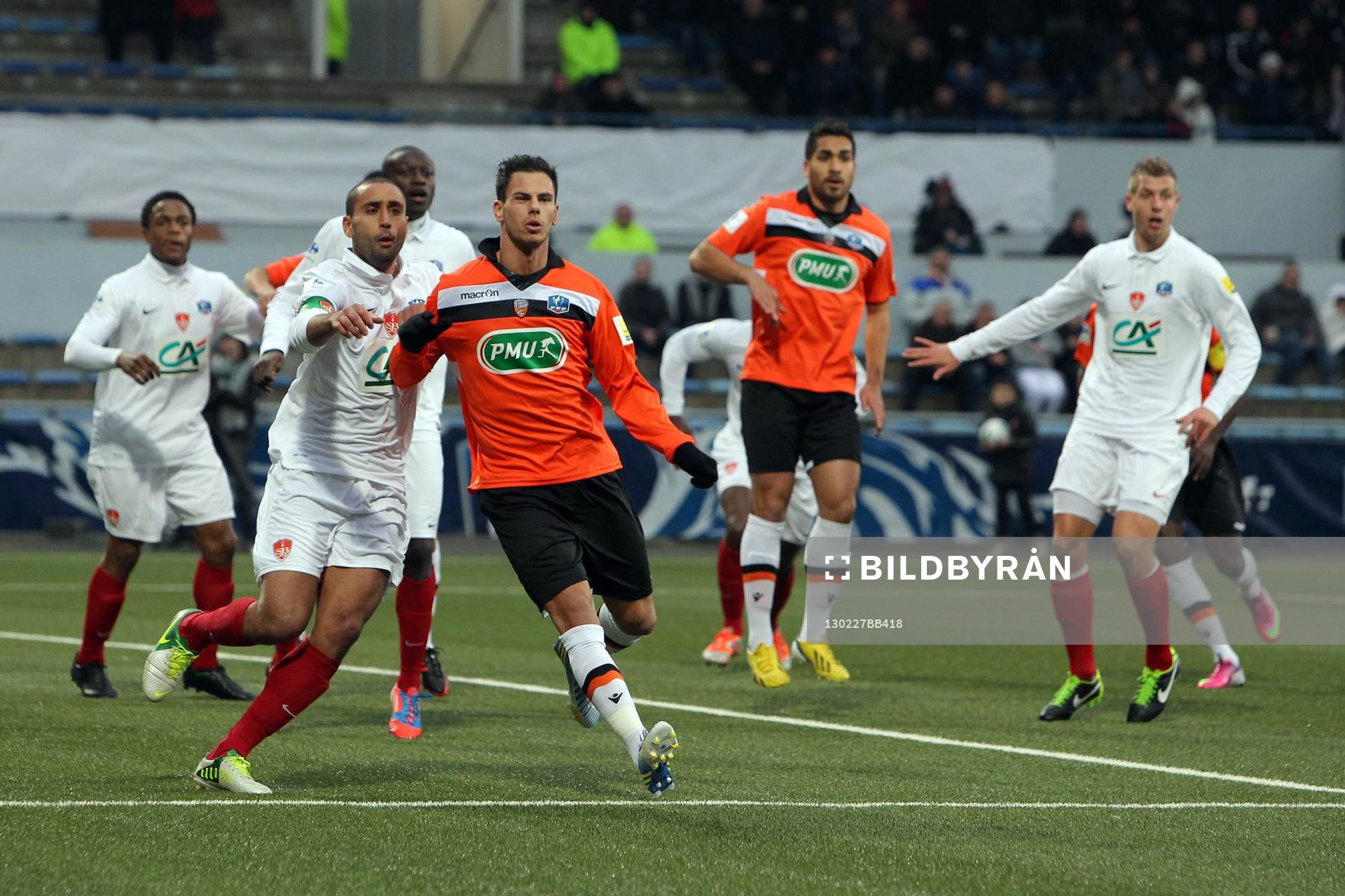 Jeremie ALIADIERE / Ahmed KANTARI - 27.02.2013 - Lorient /