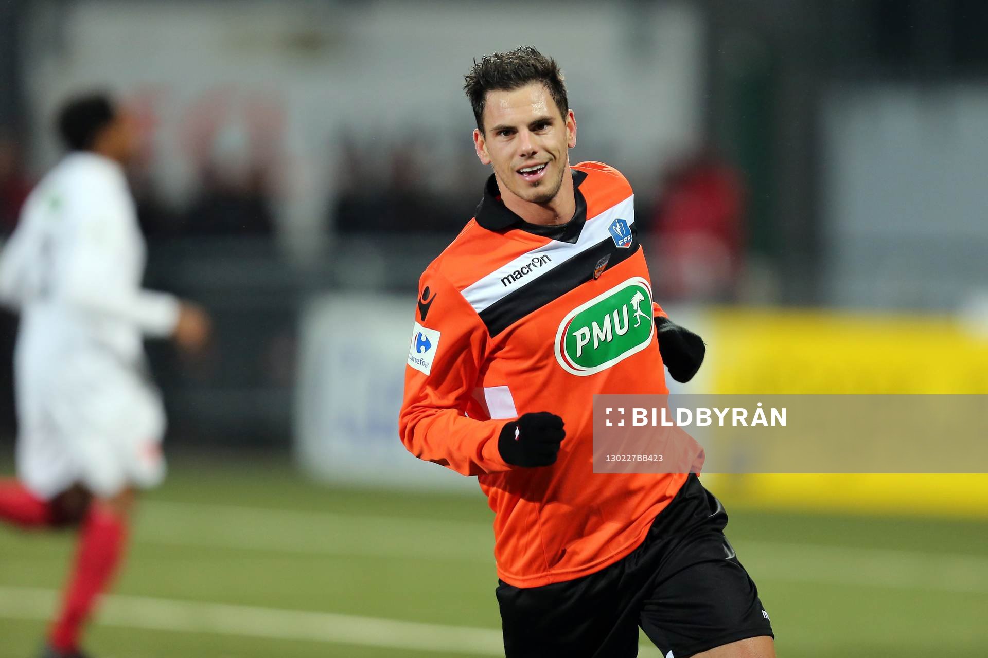 Joie Jeremie ALIADIERE - 27.02.2013 - Lorient / Brest - 1/8