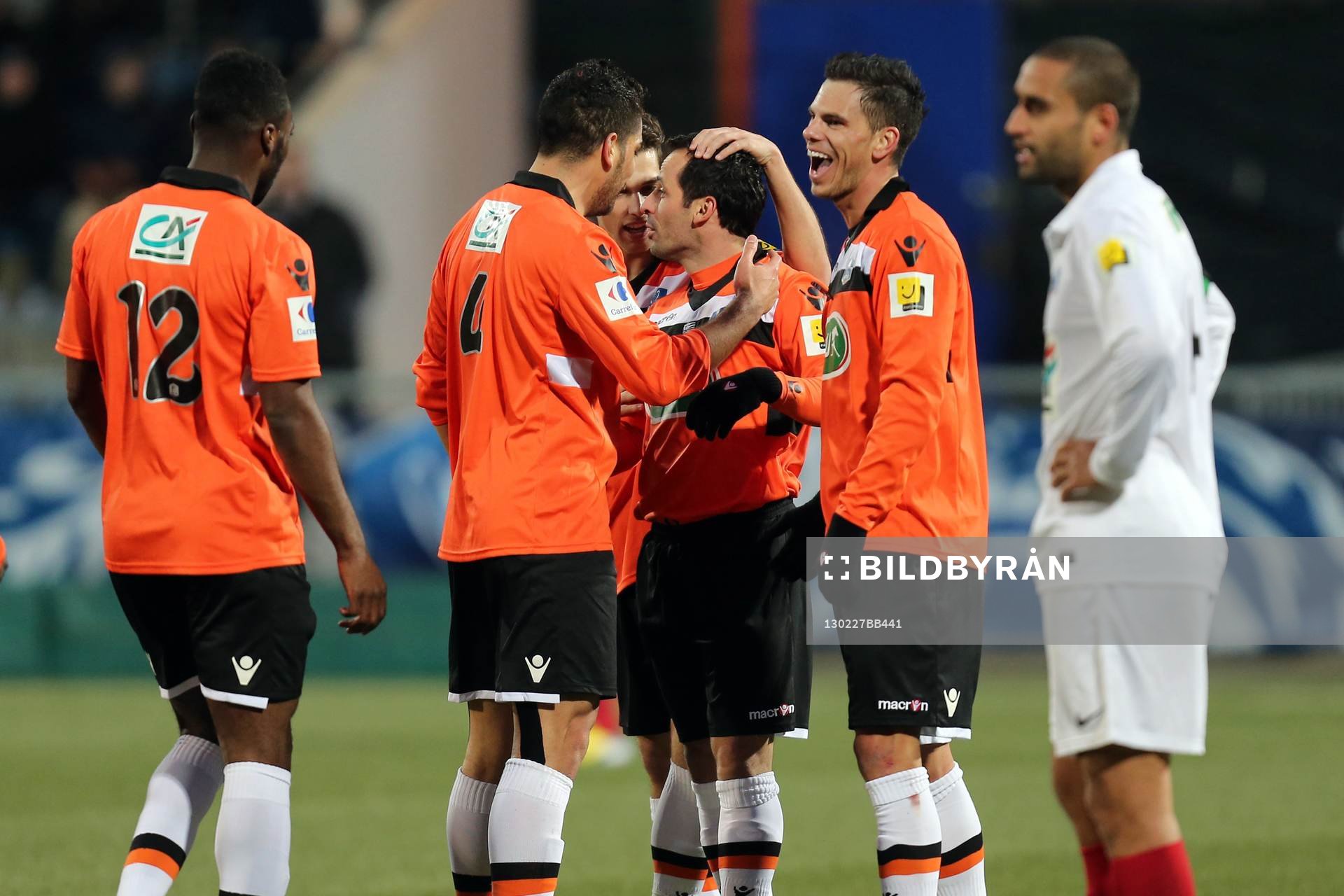 Joie Jeremie ALIADIERE - 27.02.2013 - Lorient / Brest - 1/8