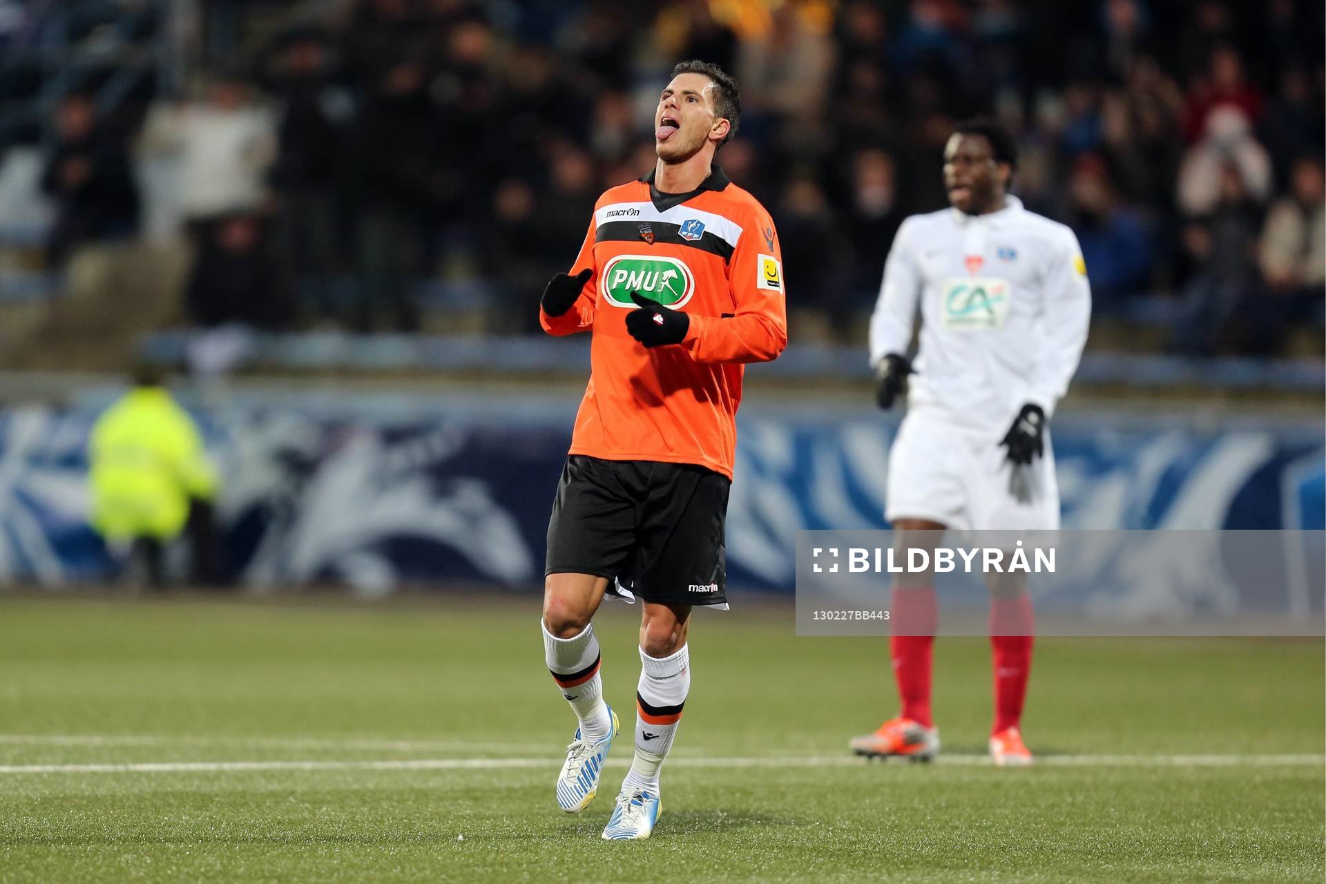 Jeremie ALIADIERE - 27.02.2013 - Lorient / Brest - 1/8