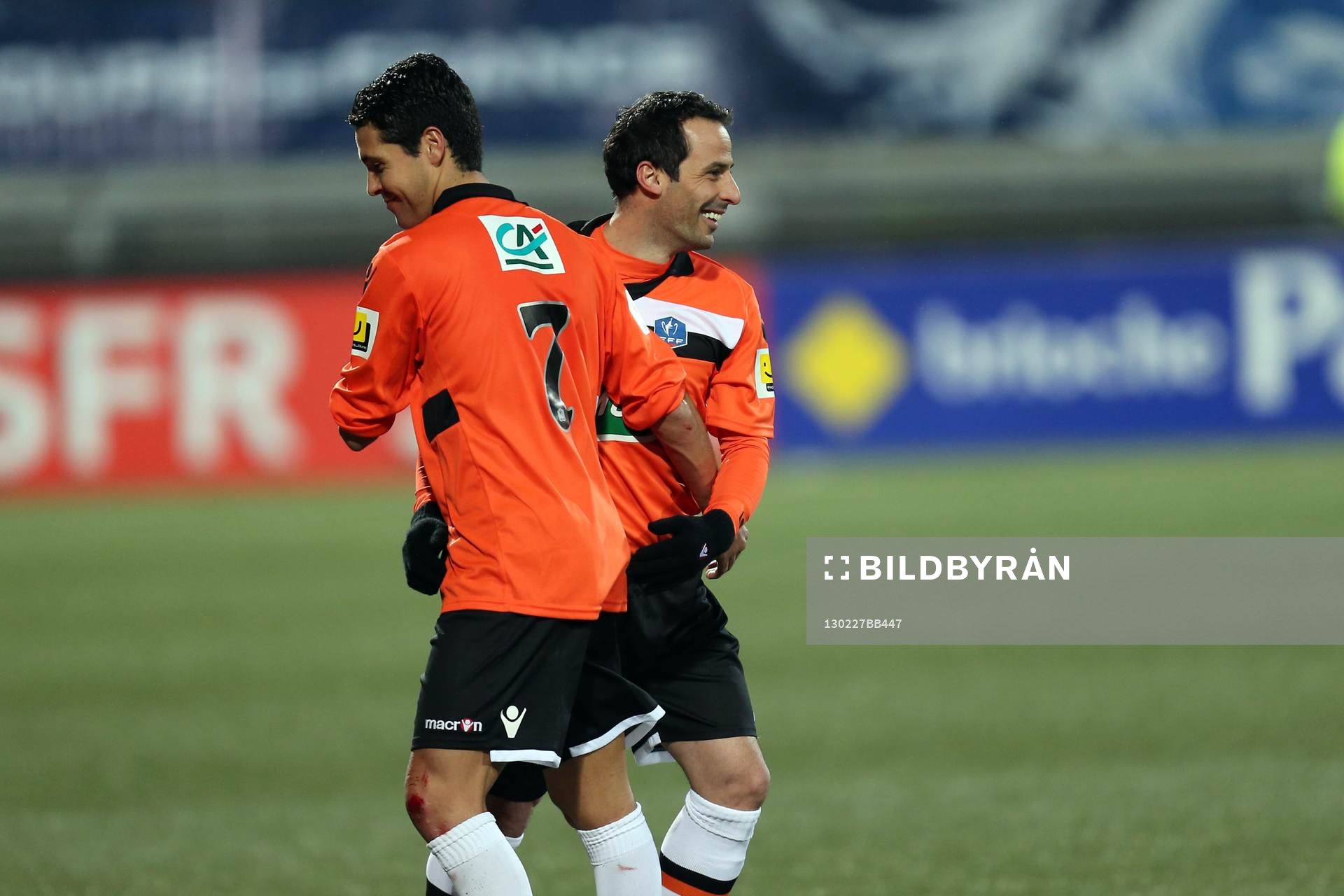 Fabien ROBERT / Ludovic GIULY - 27.02.2013 - Lorient /
