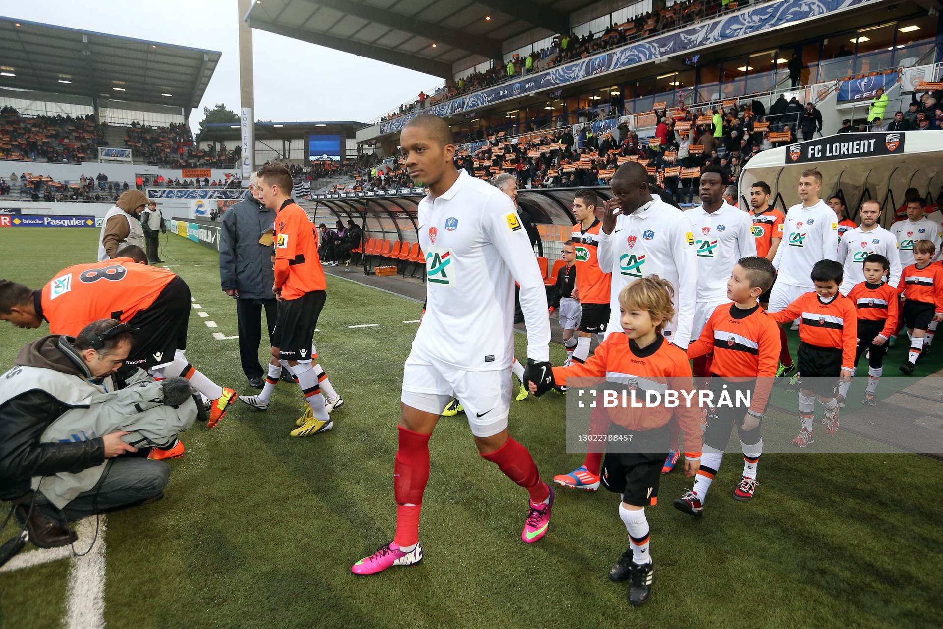 Charlison BENSCHOP - 27.02.2013 - Lorient / Brest - 1/8