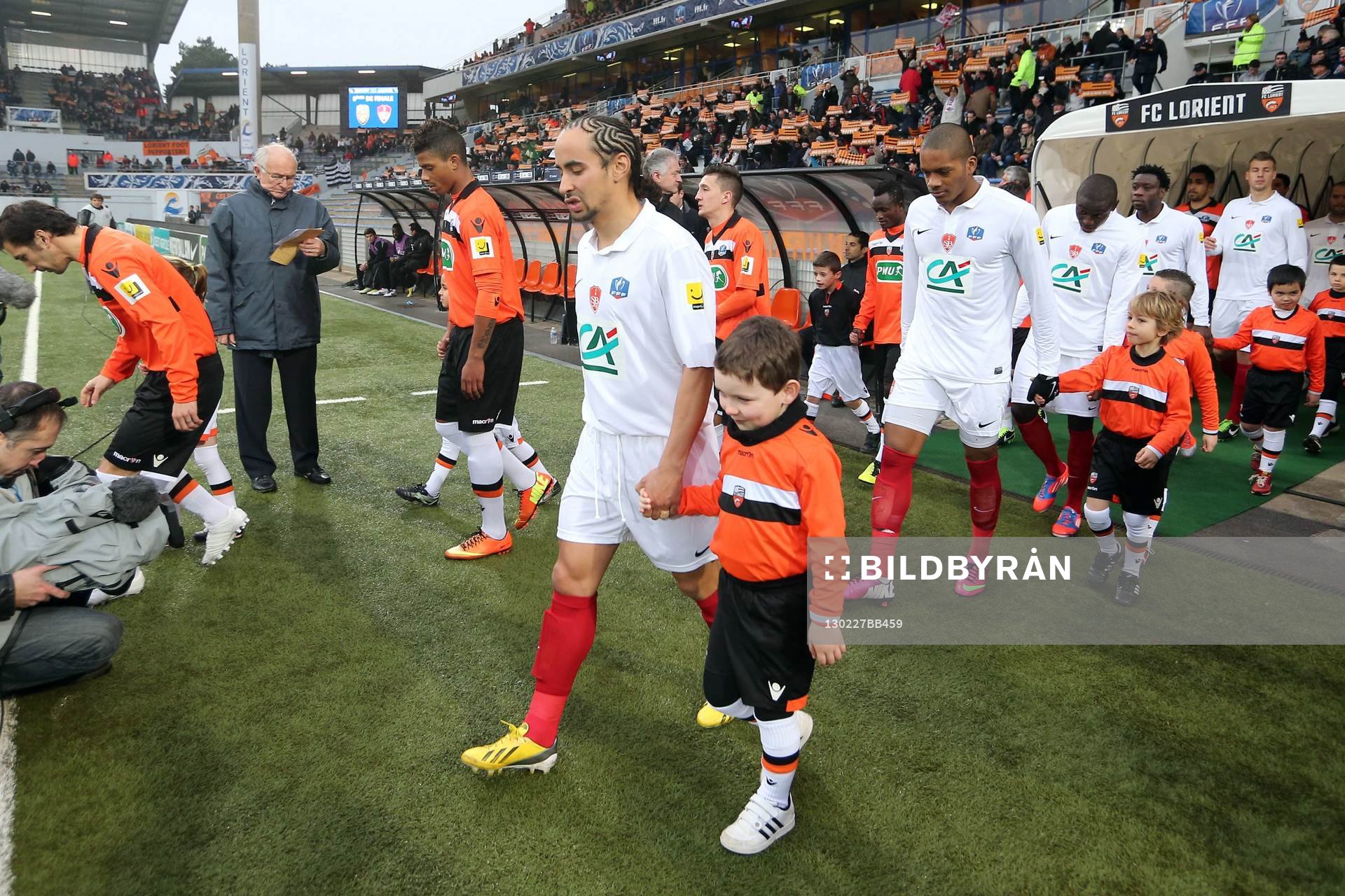 Bruno GROUGI - 27.02.2013 - Lorient / Brest - 1/8 deFinale