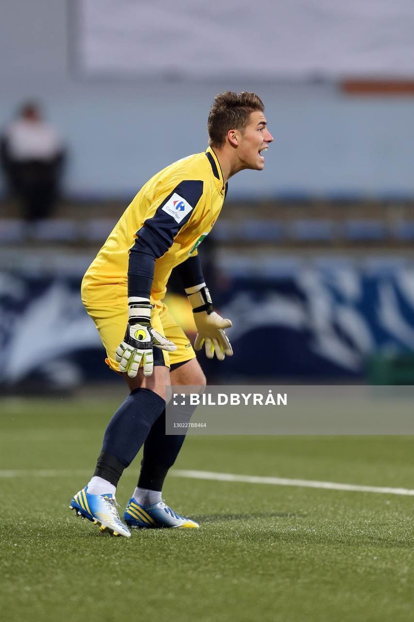  Fotboll, Franska Cupen, Lorient - Brest: Benjamin LECOMTE - 27.02.2013 -Lorient / Brest - 1/8 deFinale de Coupe de France 2013