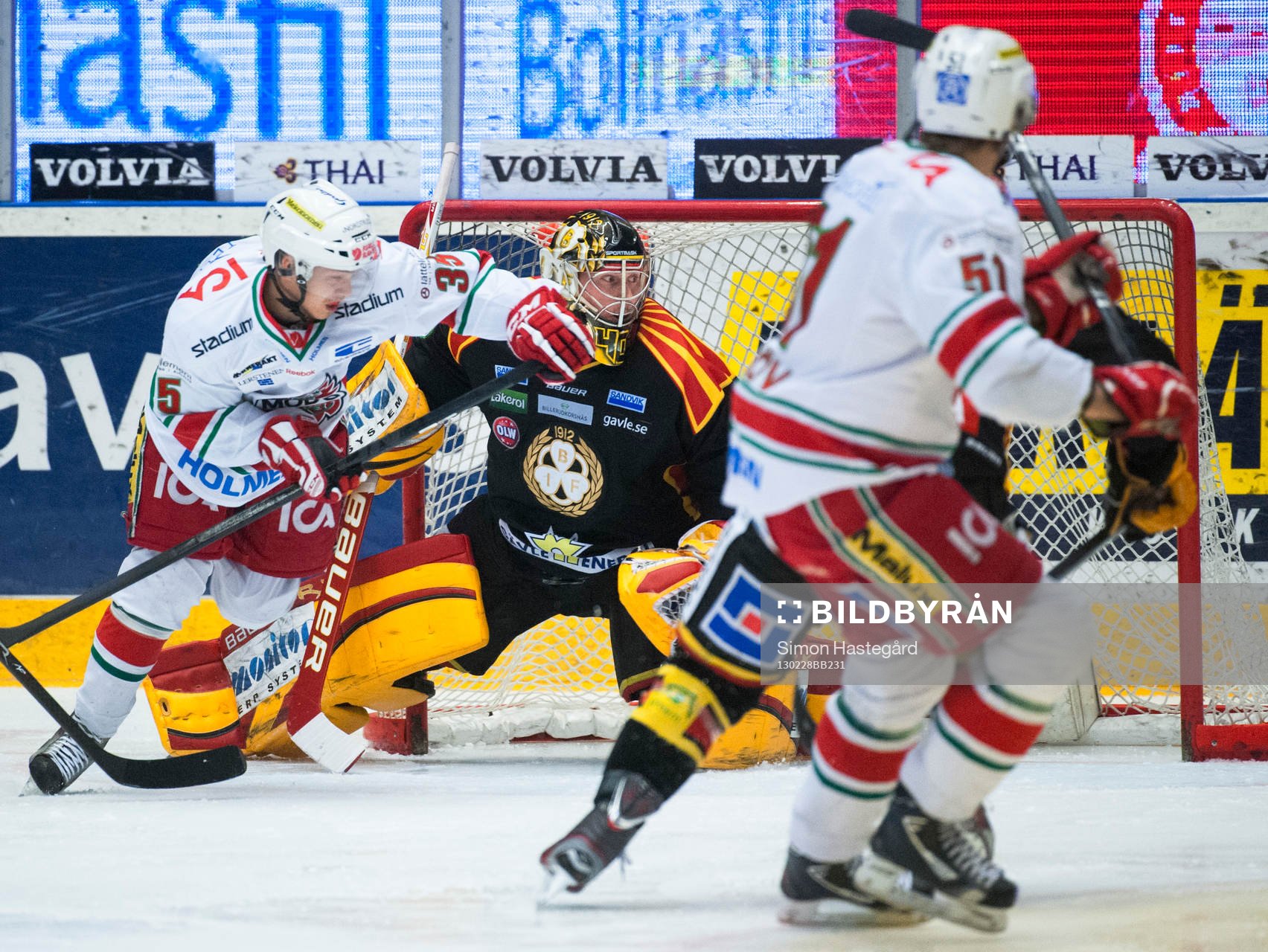 Johan Holmqvist, målvakt, Brynäs