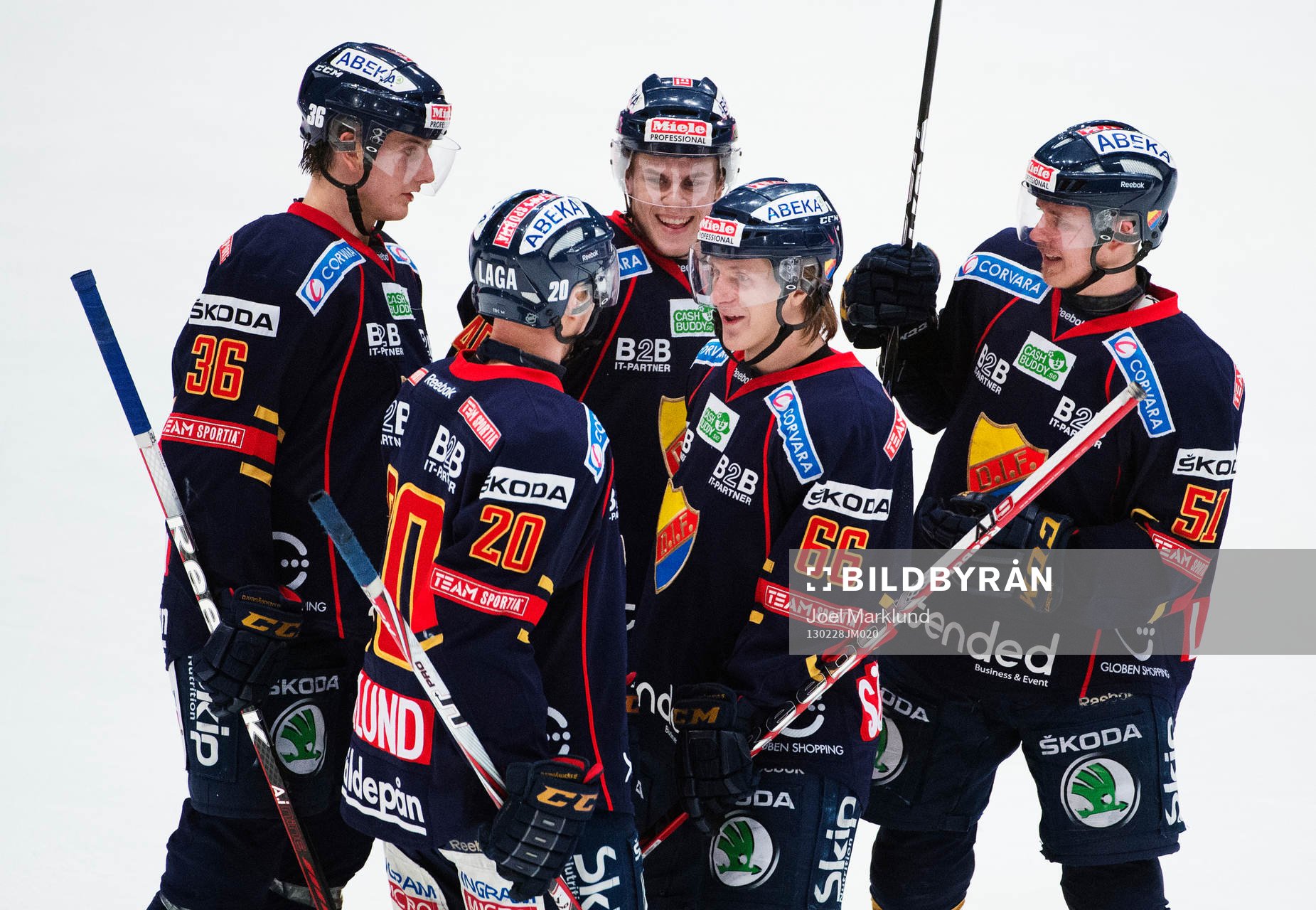 Philip Holm, Christian Eklund, Pontus Åberg, Marcus