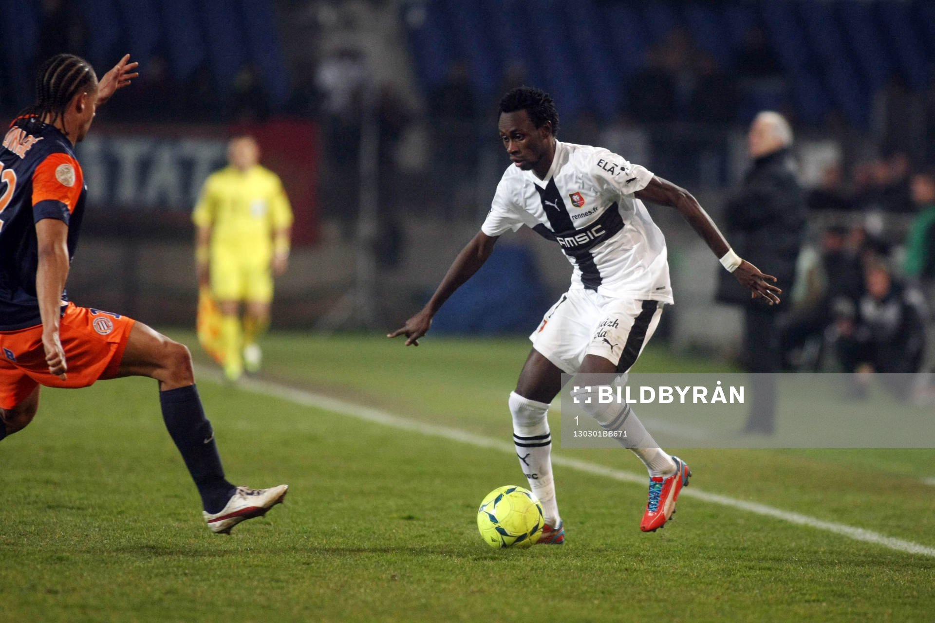 Jonathan PITROIPA -  01.03.2013 - Montpellier / Rennes -