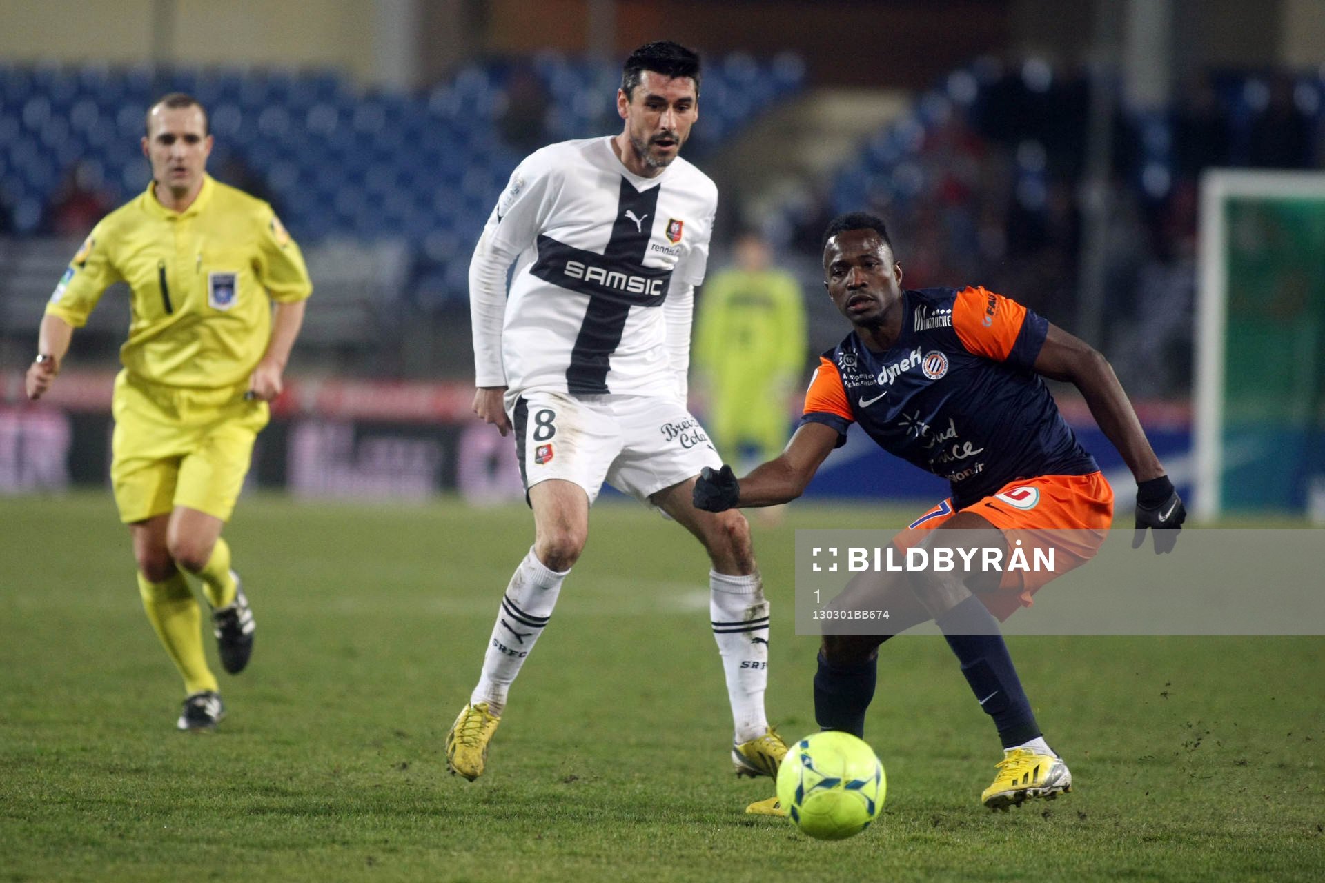 Julien FERET / John UTAKA - 01.03.2013 - Montpellier /