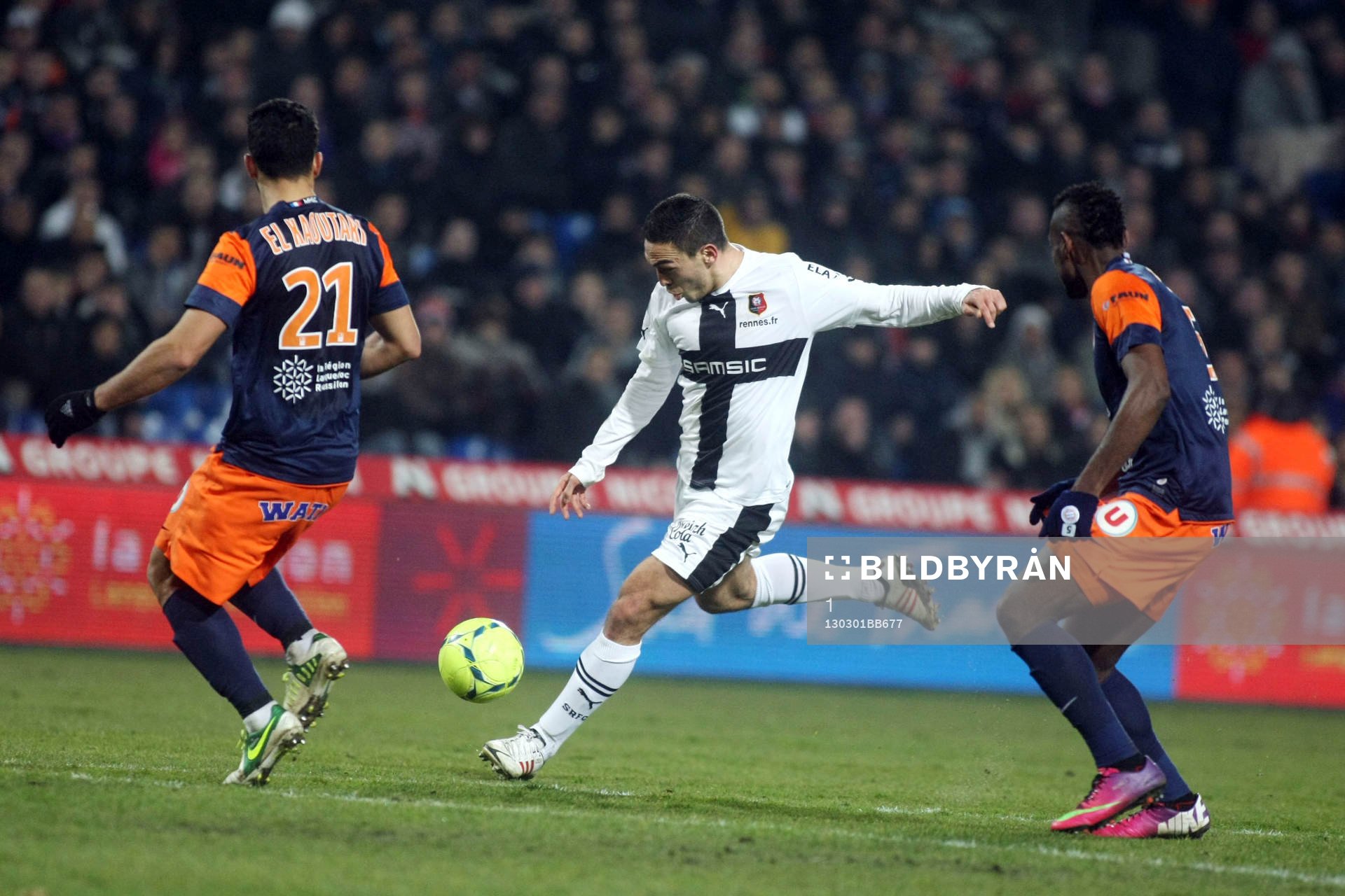 Mevlut ERDING - 01.03.2013 - Montpellier / Rennes - 27e